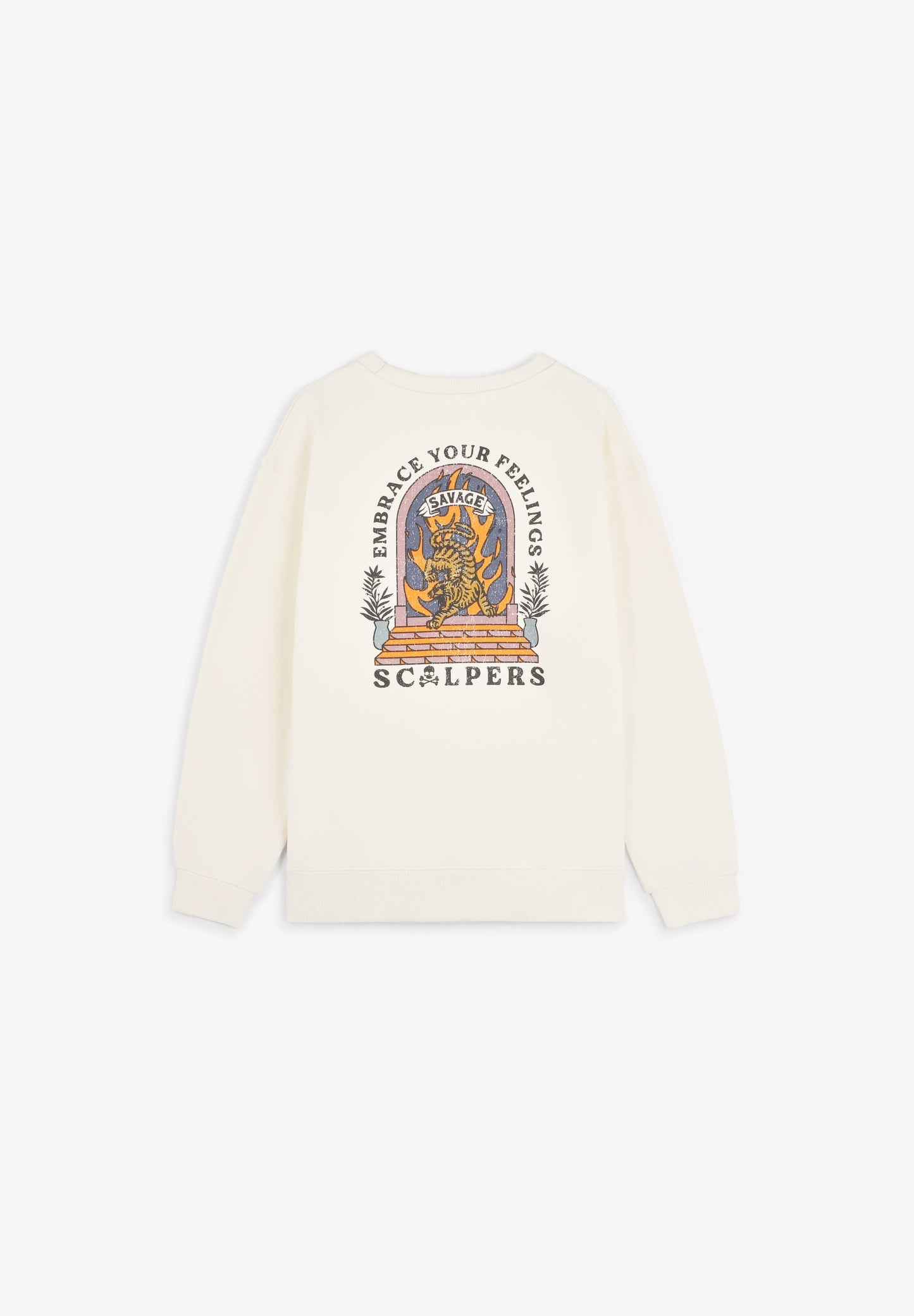 SUDADERA CALAVERA PRINT
