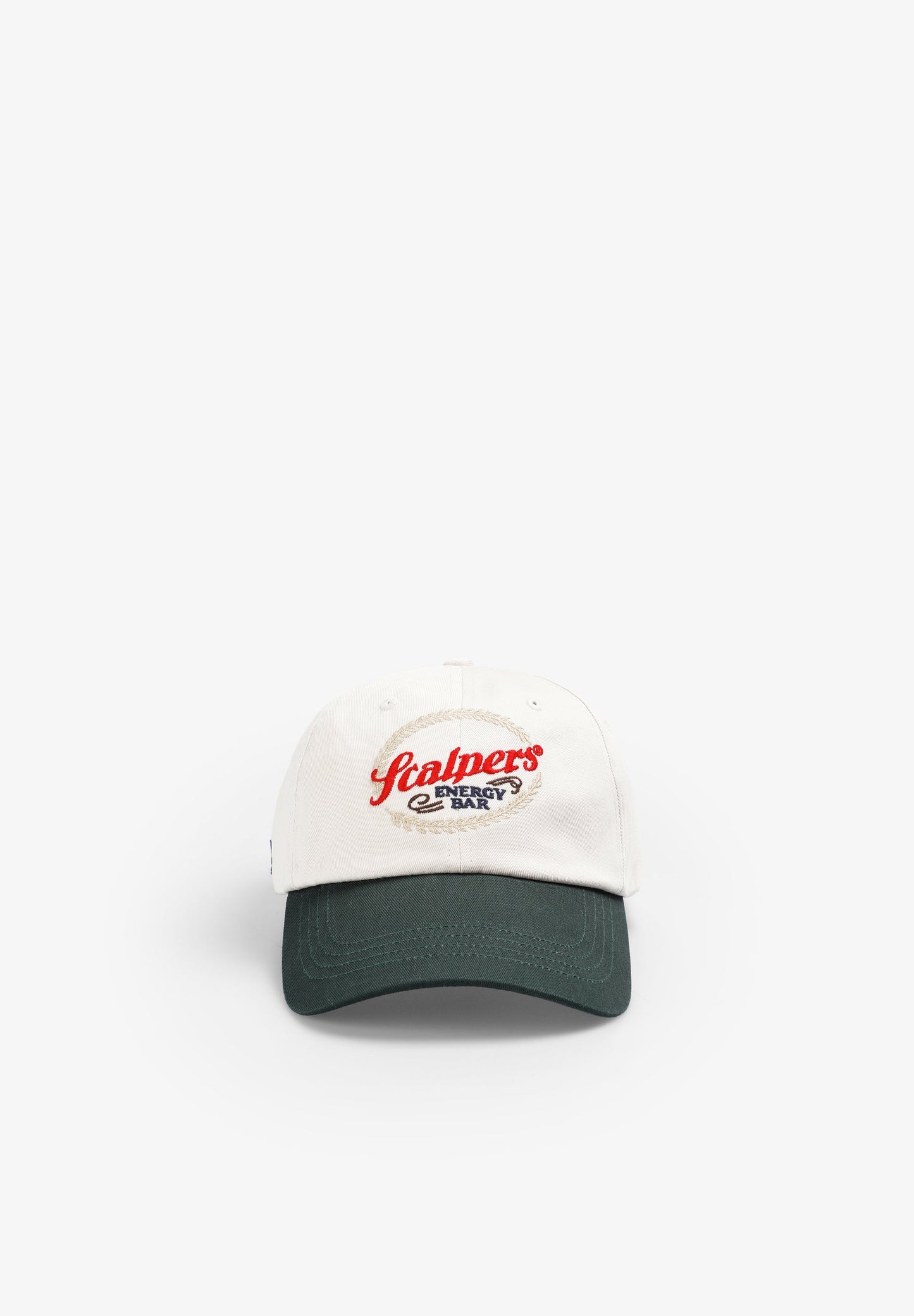 CAP WITH CONTRAST EMBROIDERY