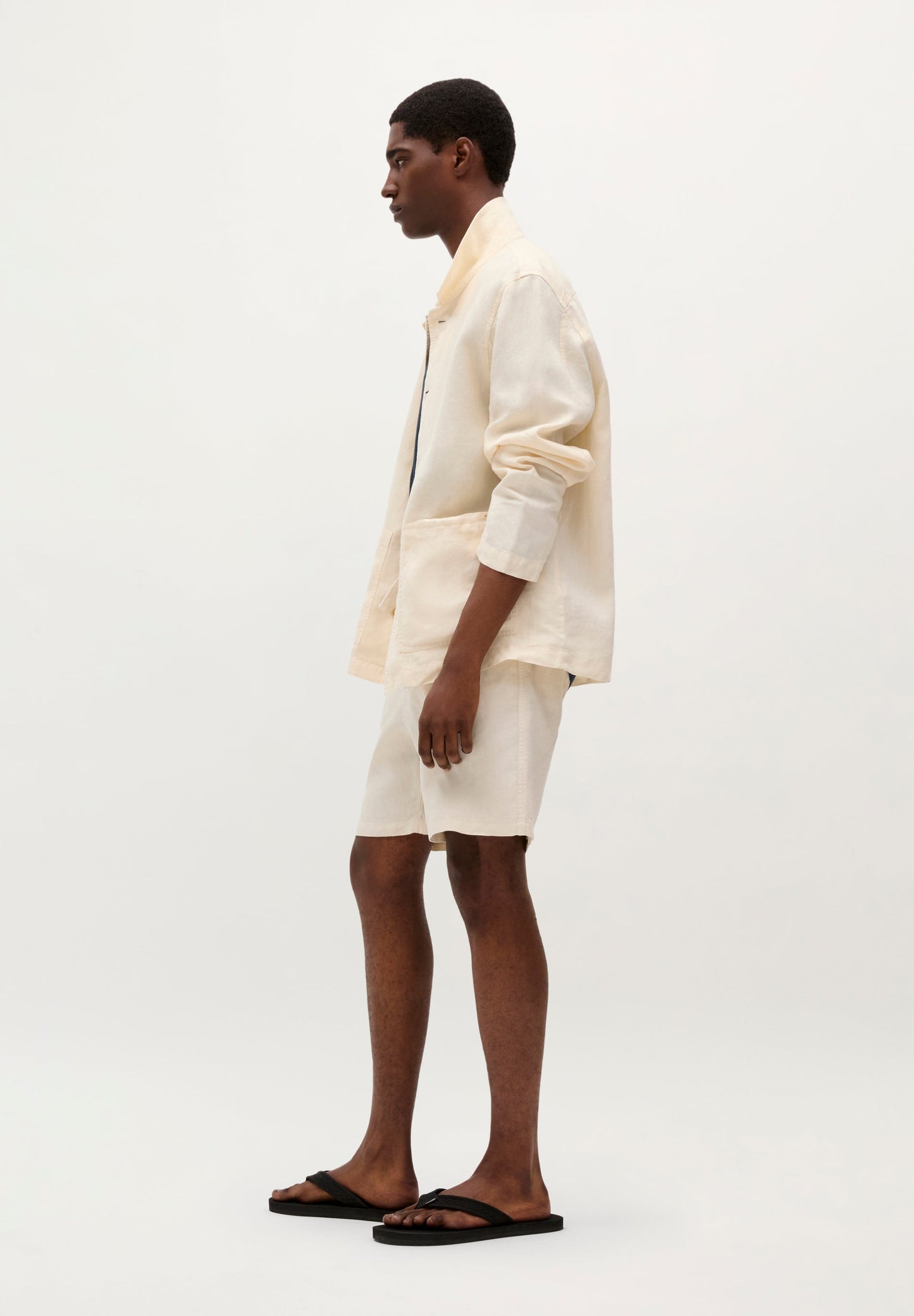 BASIC LINEN T-SHIRT