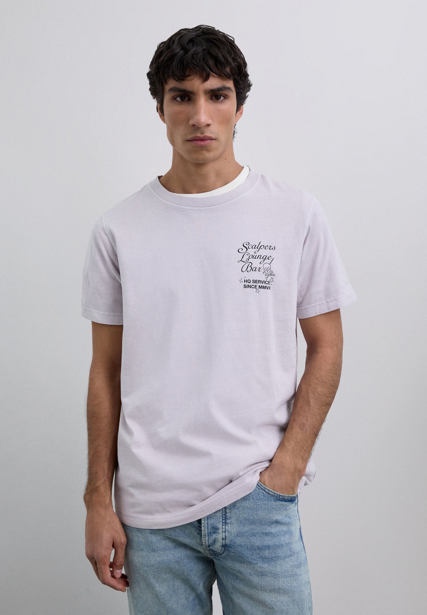LOUNGE BAR PRINT T-SHIRT