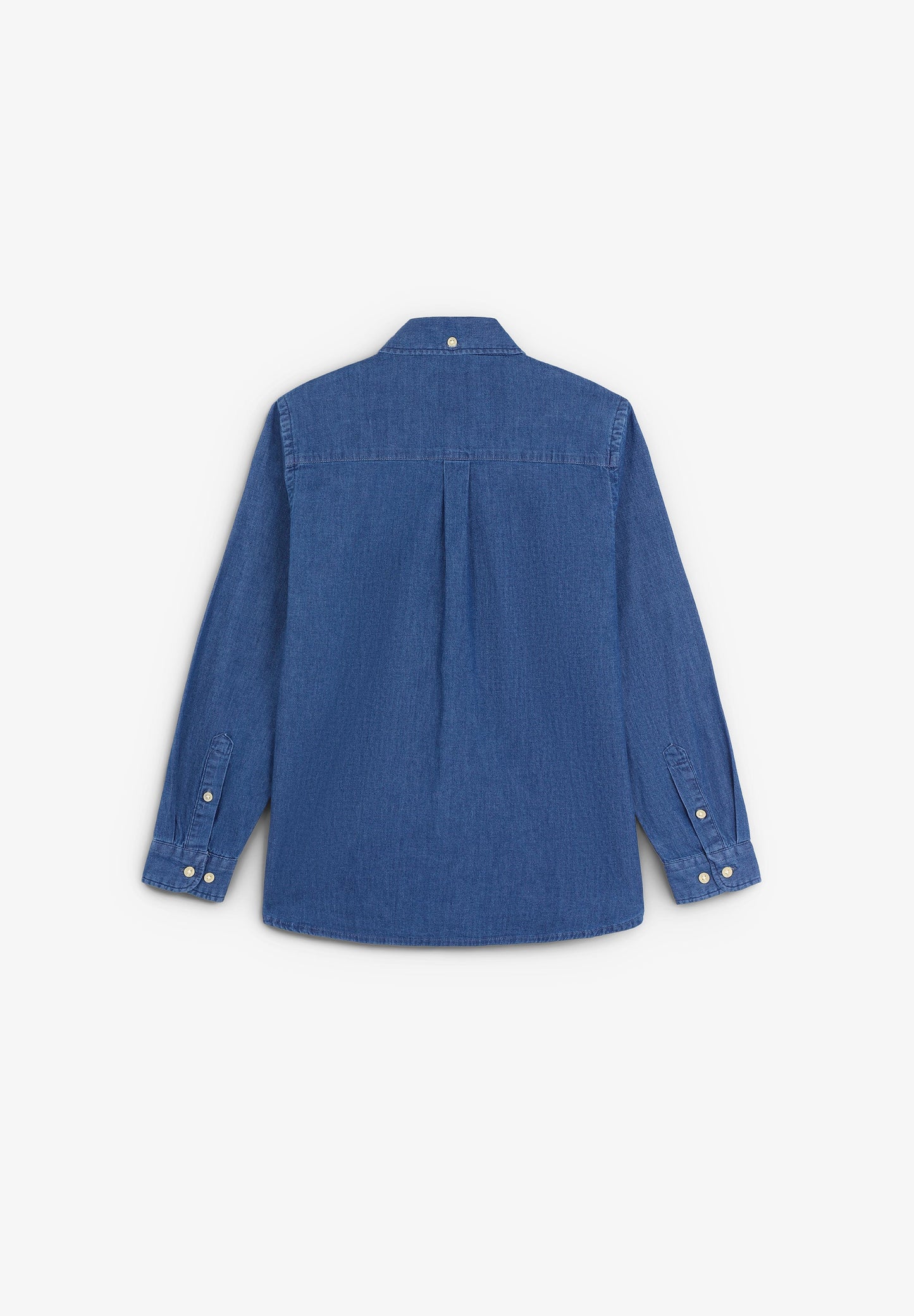 DENIM SHIRT WITH SKULL