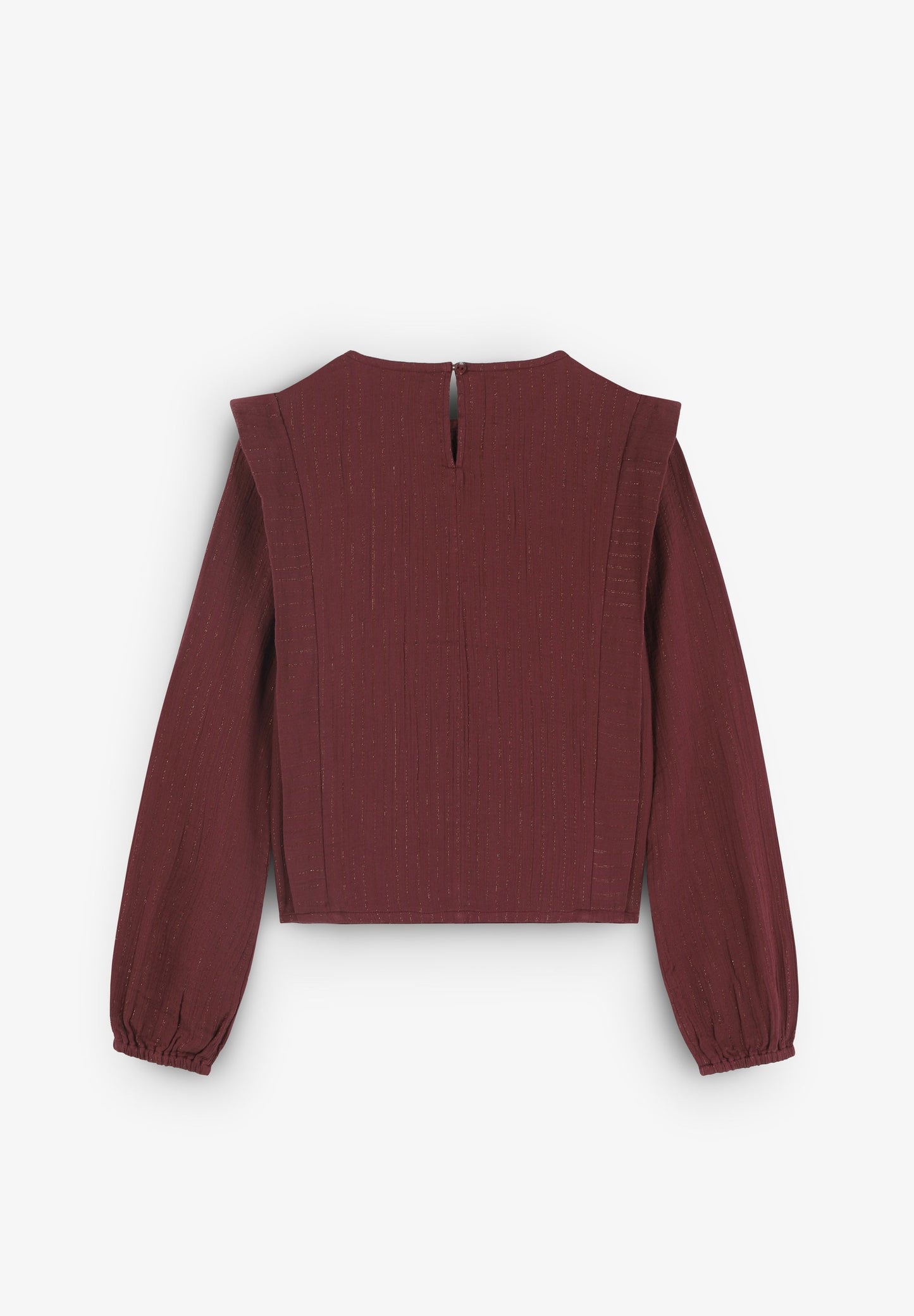 PLEATED BLOUSE