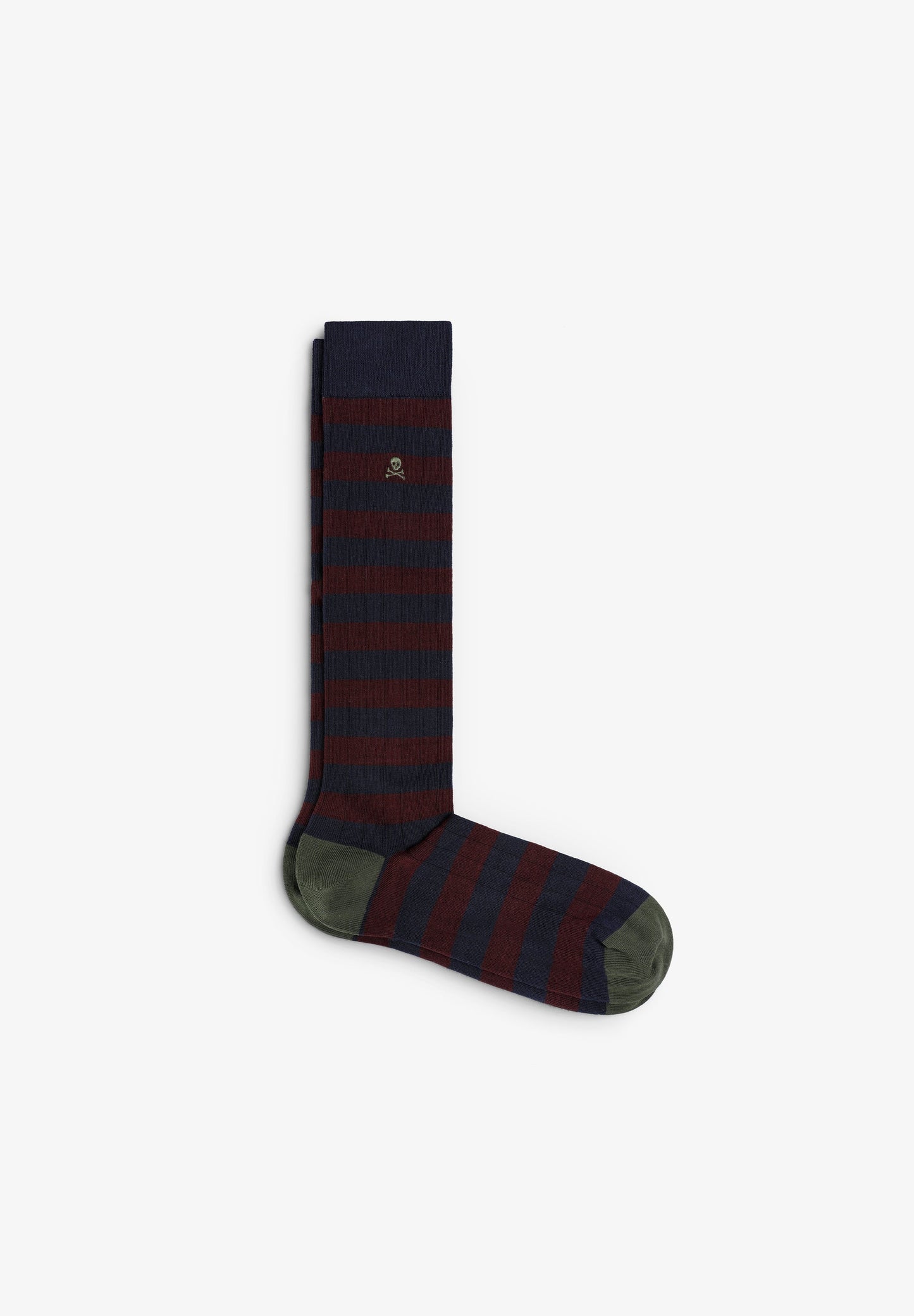 STRIPED SKULL SOCKS