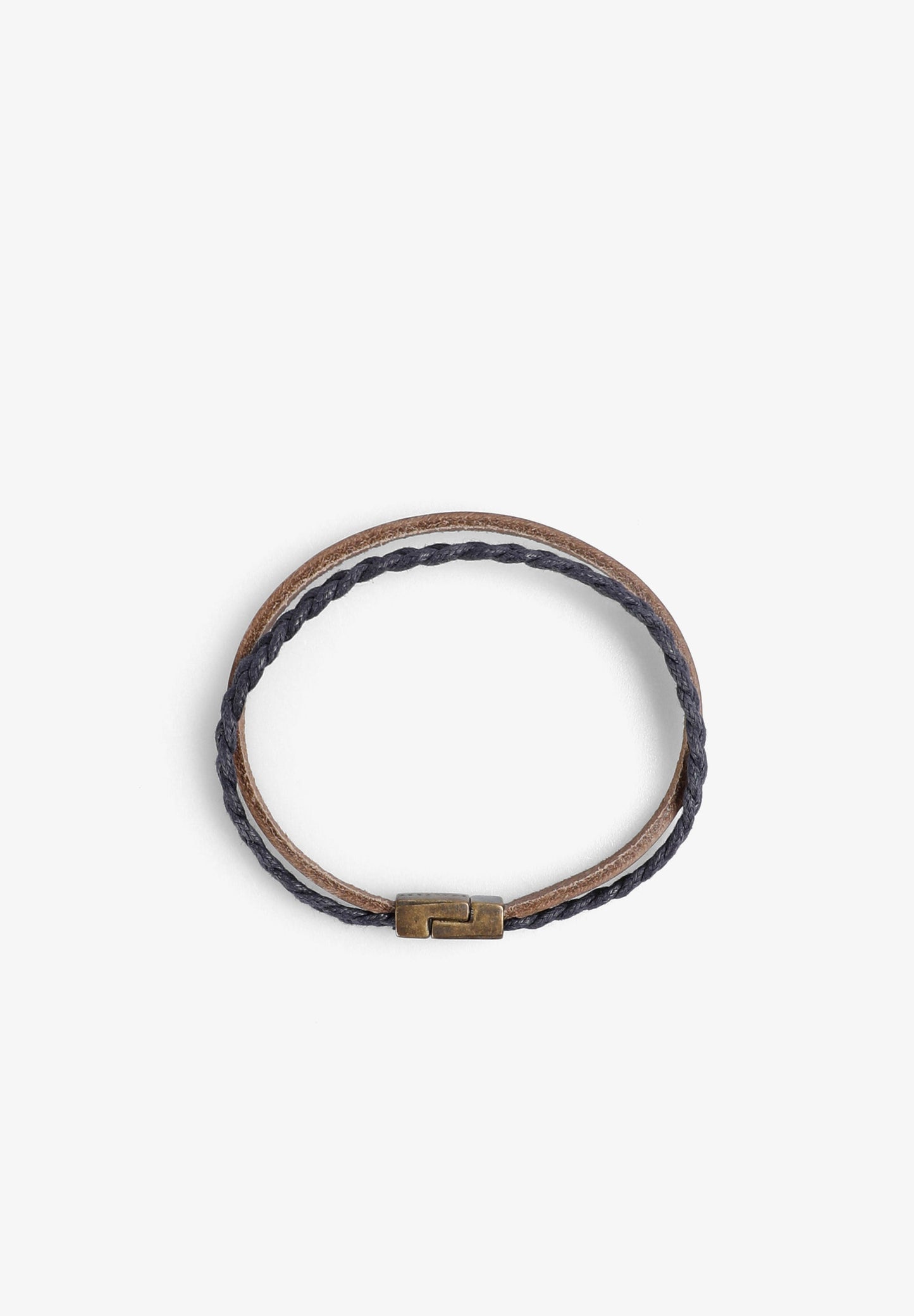 LEATHER BRACELET WITH SKULL