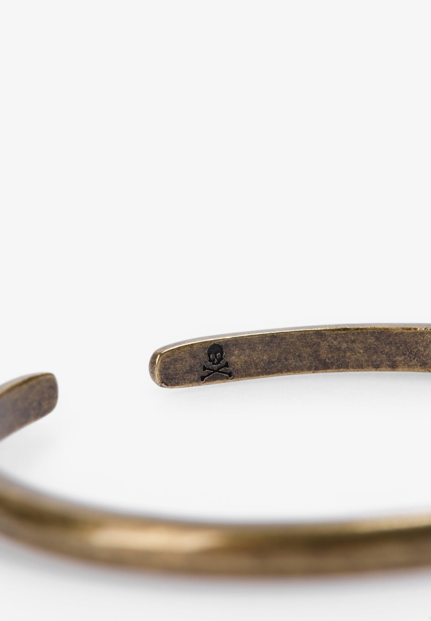 LOGO BRACELET OLD GOLD FINISH