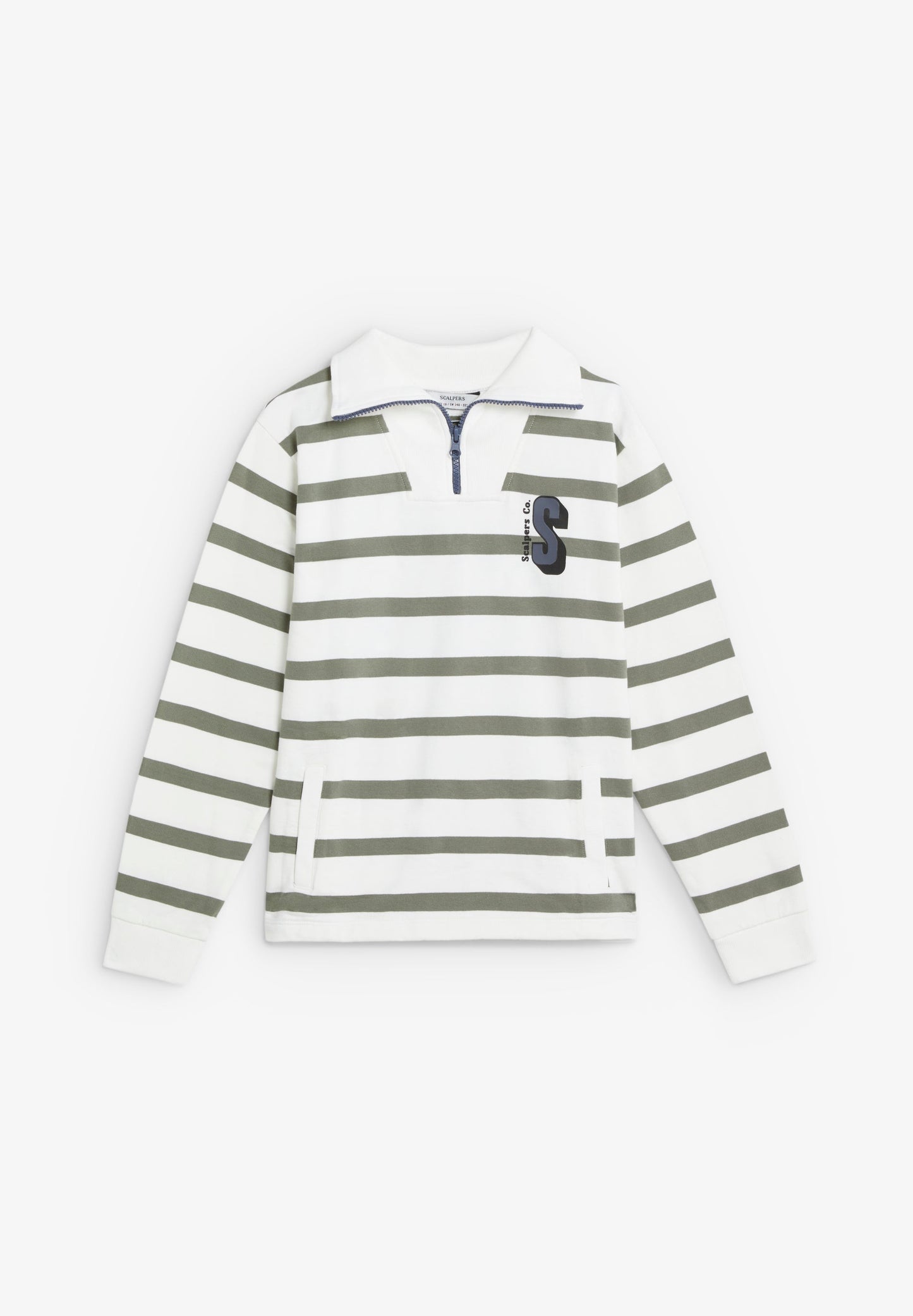 SUDADERA RAYAS CALAVERA