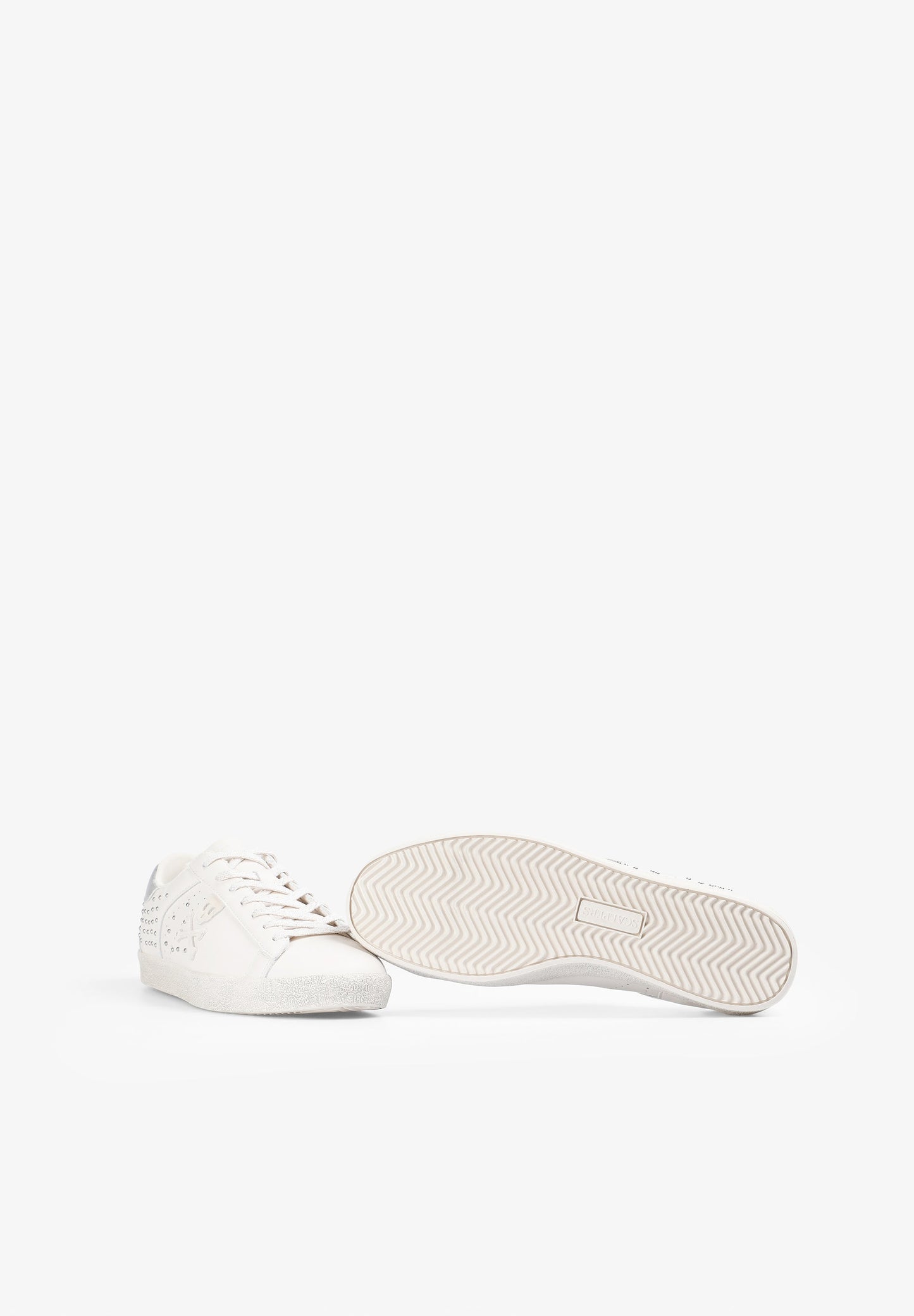 LEATHER SKULL SNEAKERS WITH STUDS