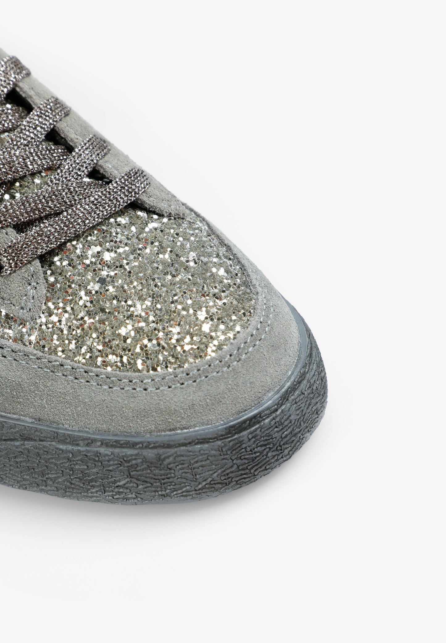 GLITTER SKULL SNEAKERS