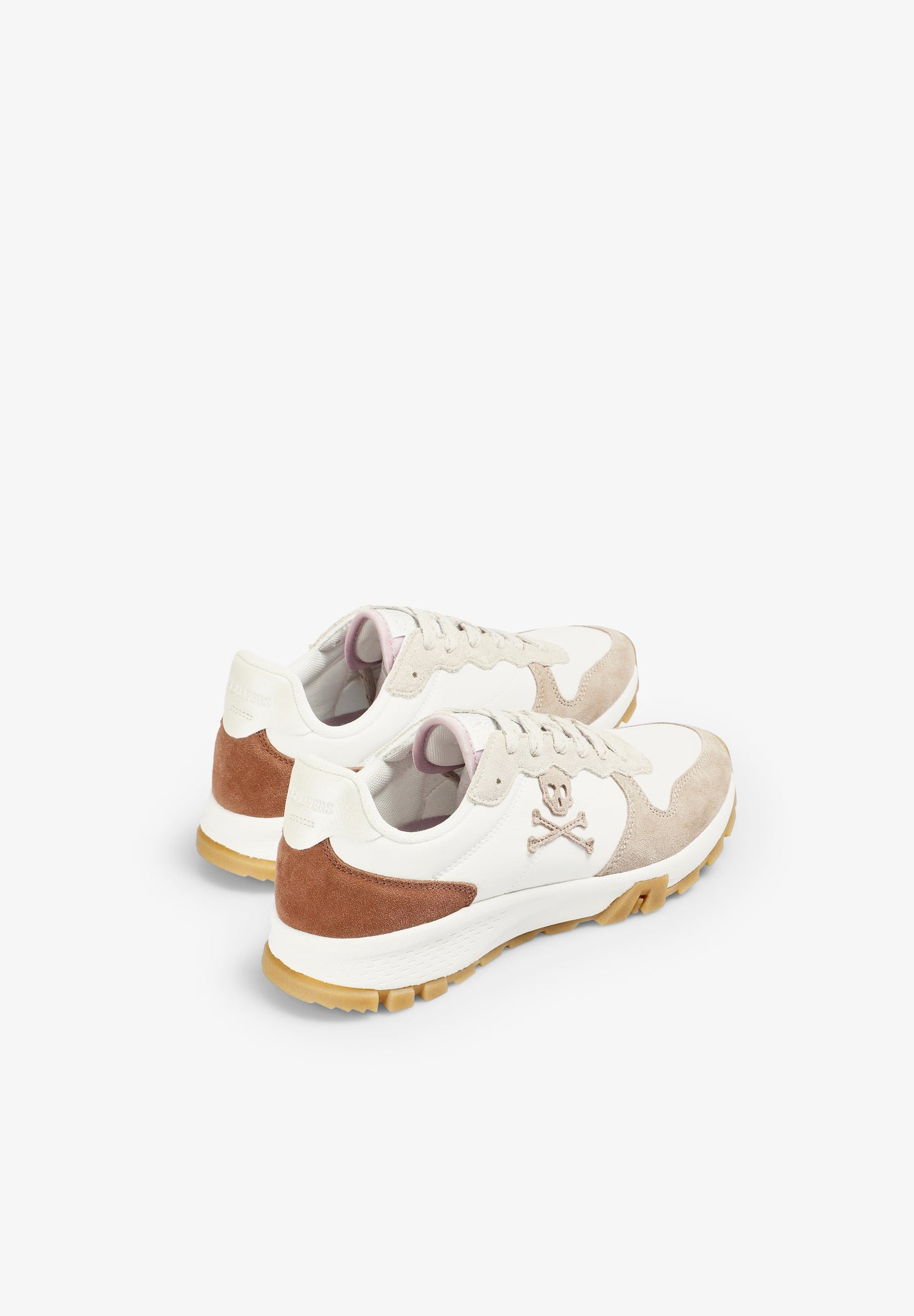 CONTRAST SOLE SNEAKERS