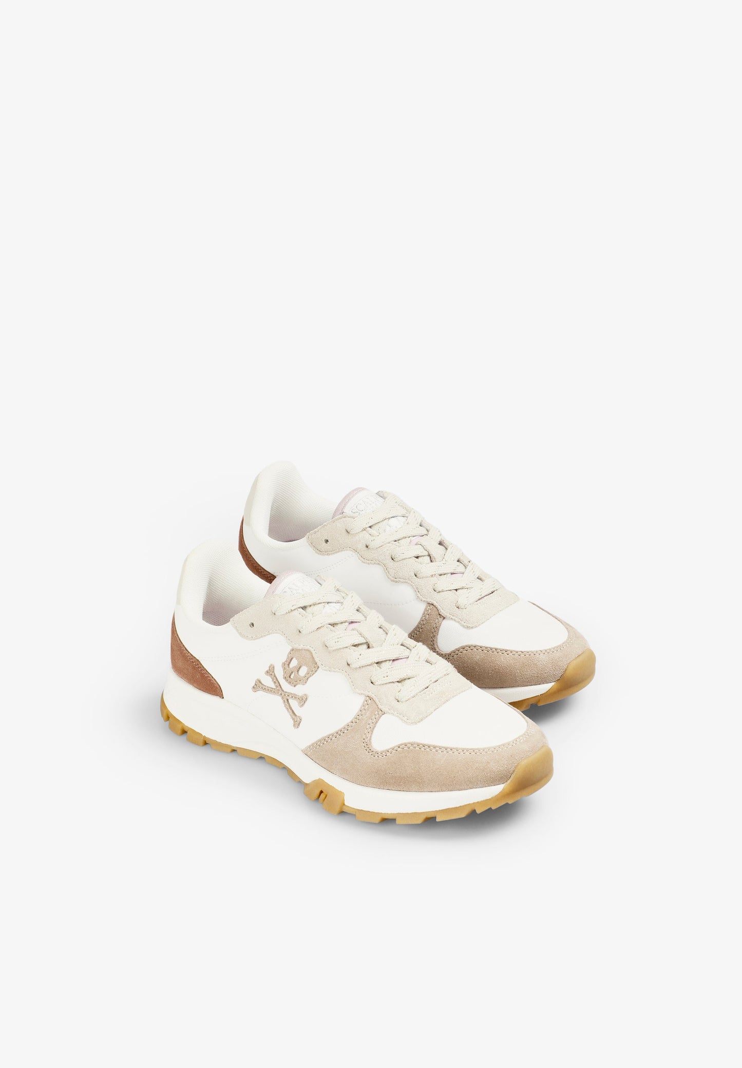 CONTRAST SOLE SNEAKERS