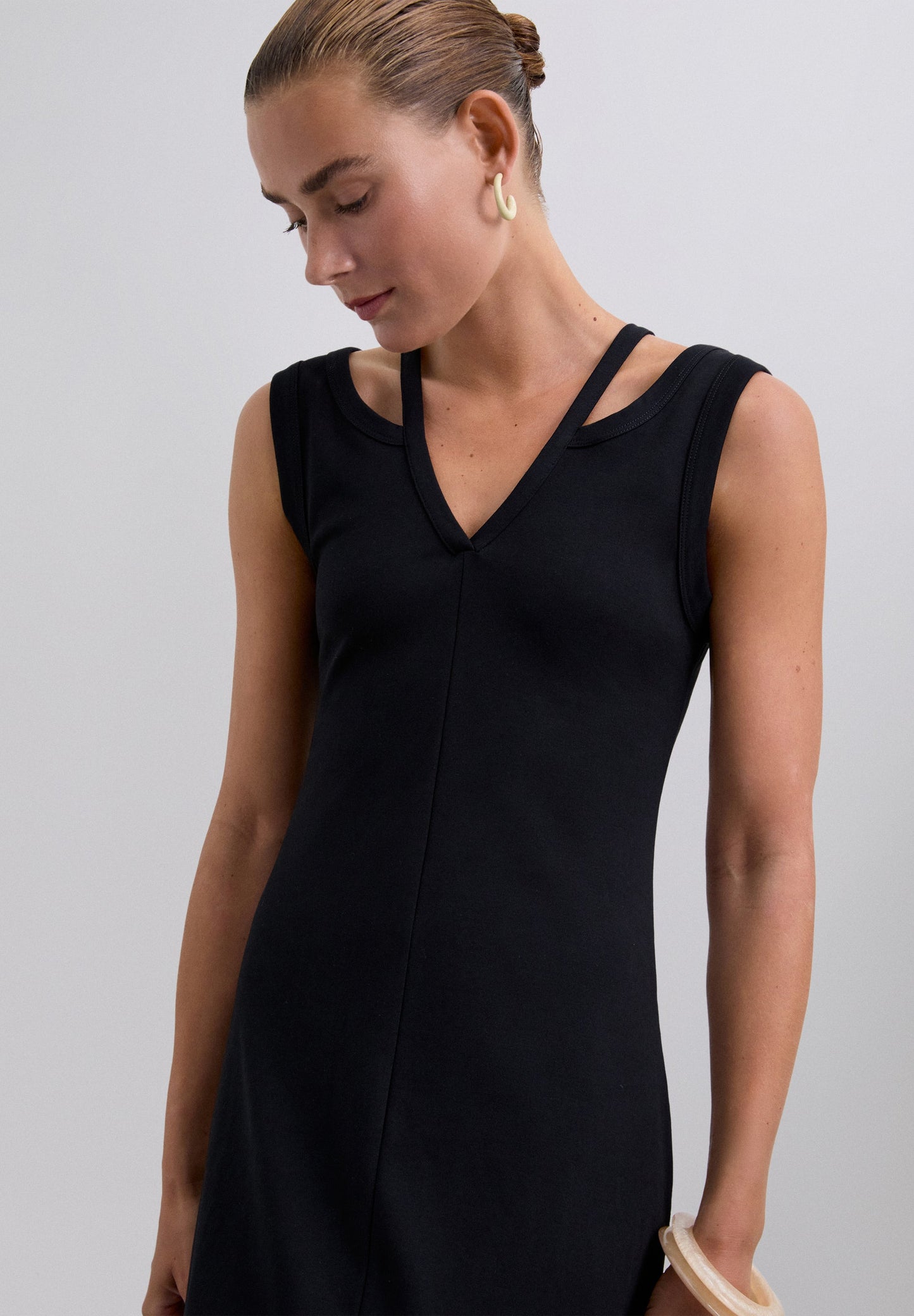 MIDI CUT OUT DRESS