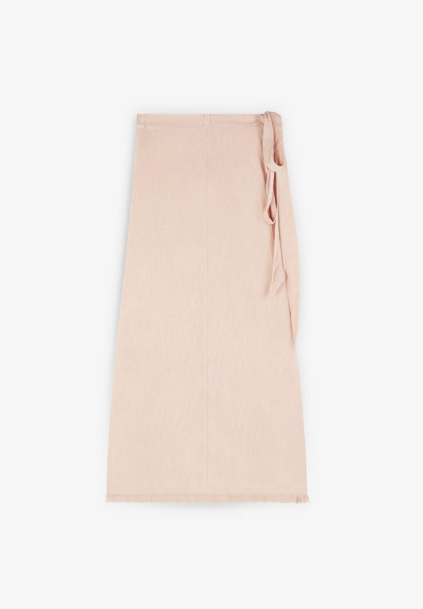 FRINGED MIDI SKIRT