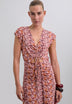 PRINTED CUT-OUT DRESS