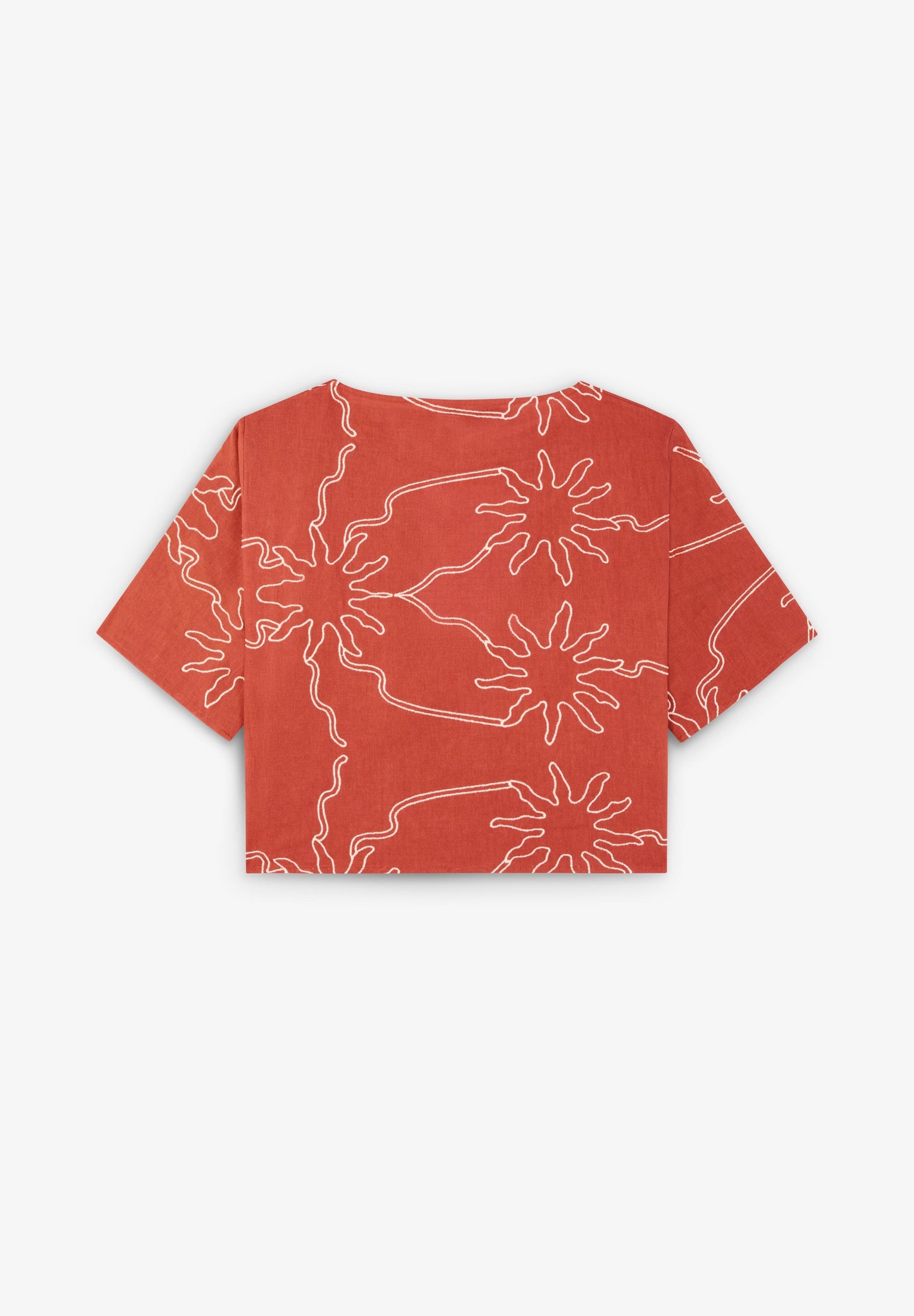 EMBROIDERED LINEN TOP | ROBIN X SCALPERS