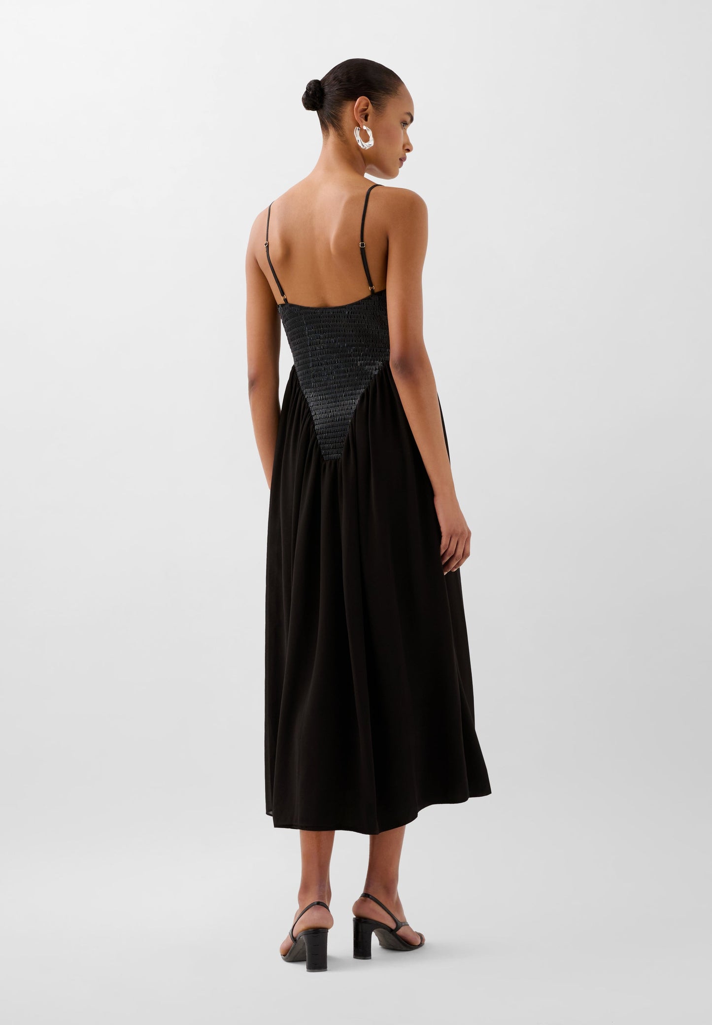 SEQUIN BODICE DRESS