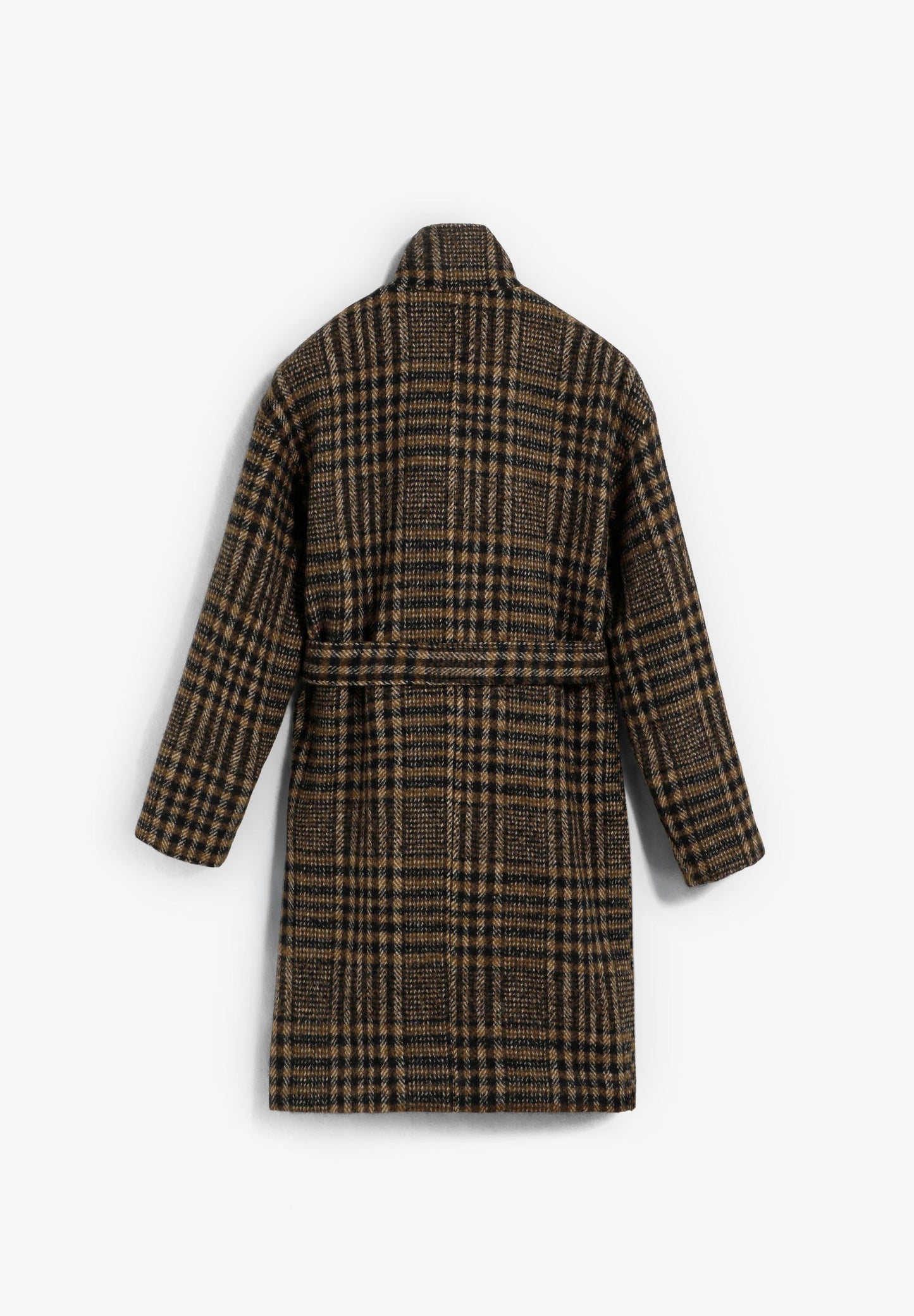 CROPPED WOOL COAT