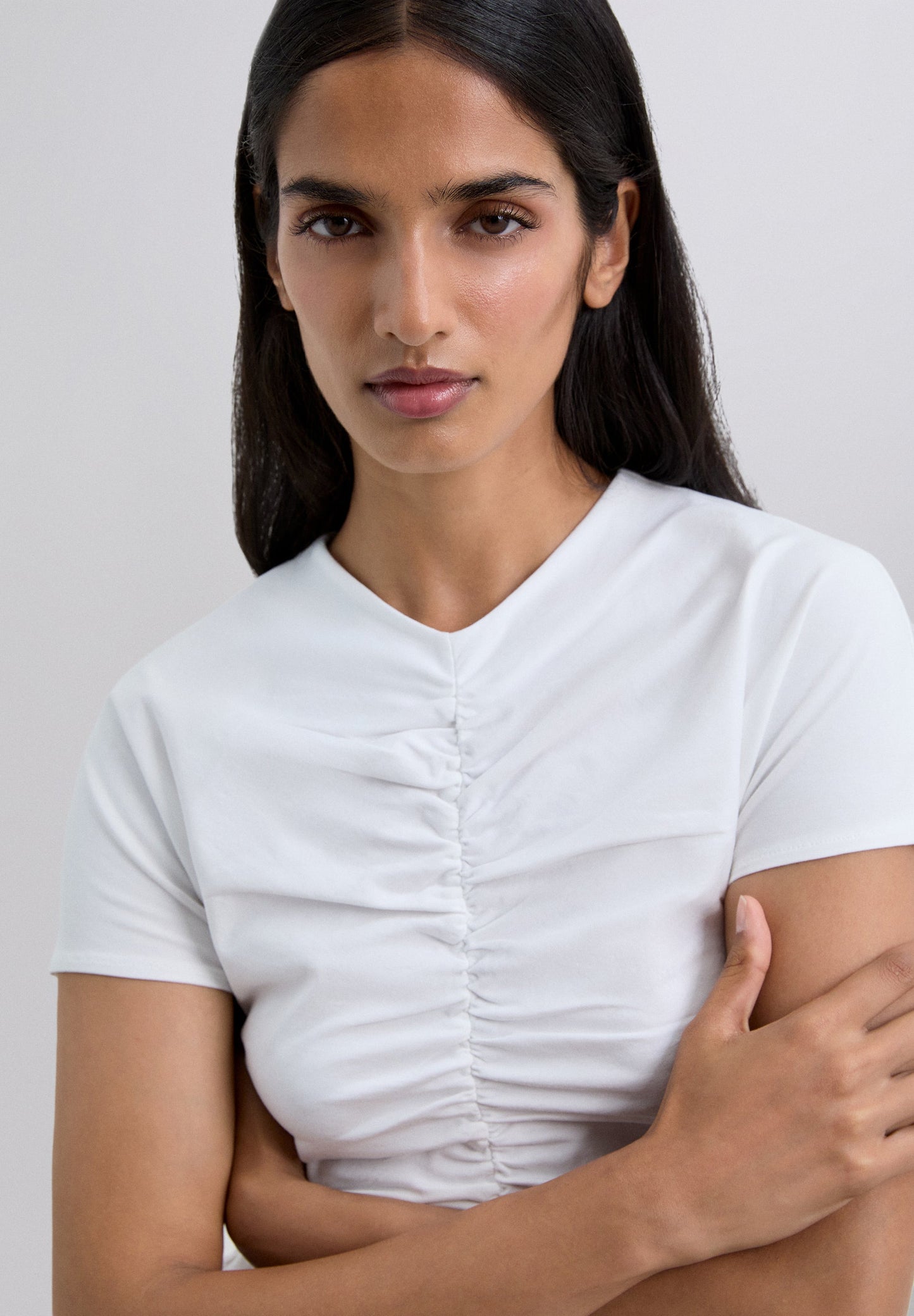 SCGATHERMID TEE