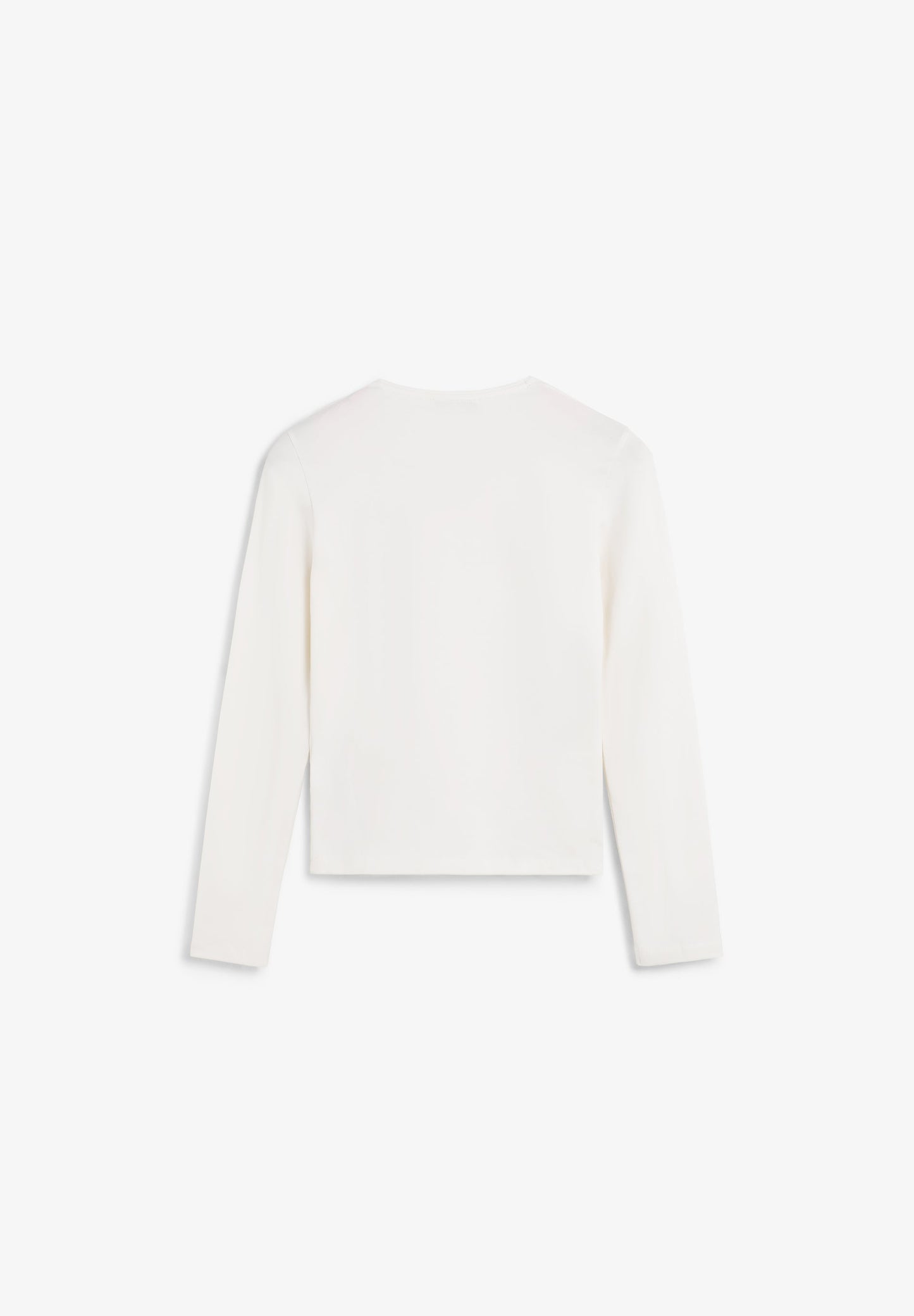 GATHERED T-SHIRT WITH VENT