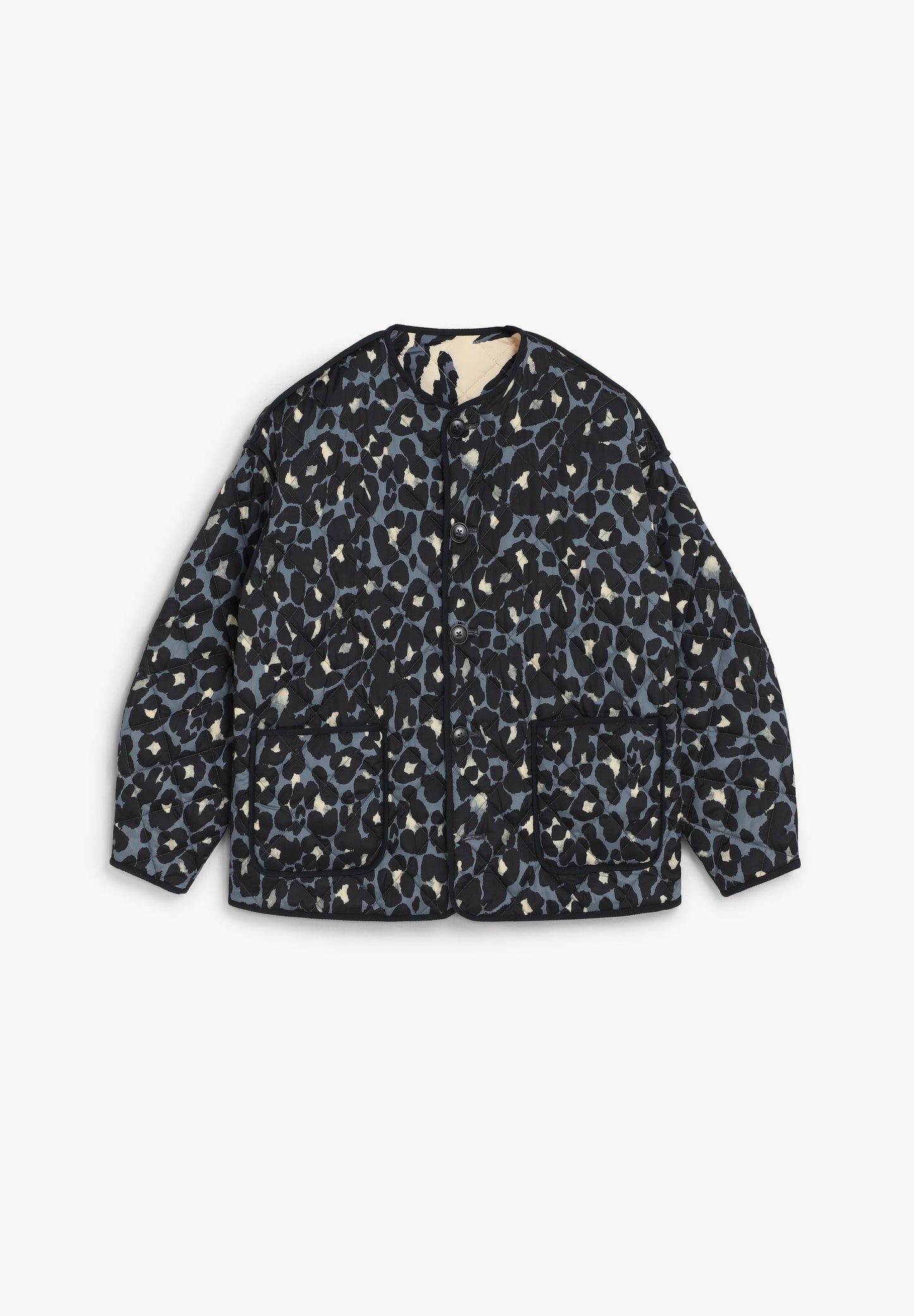 ANIMAL PRINT REVERSIBLE JACKET