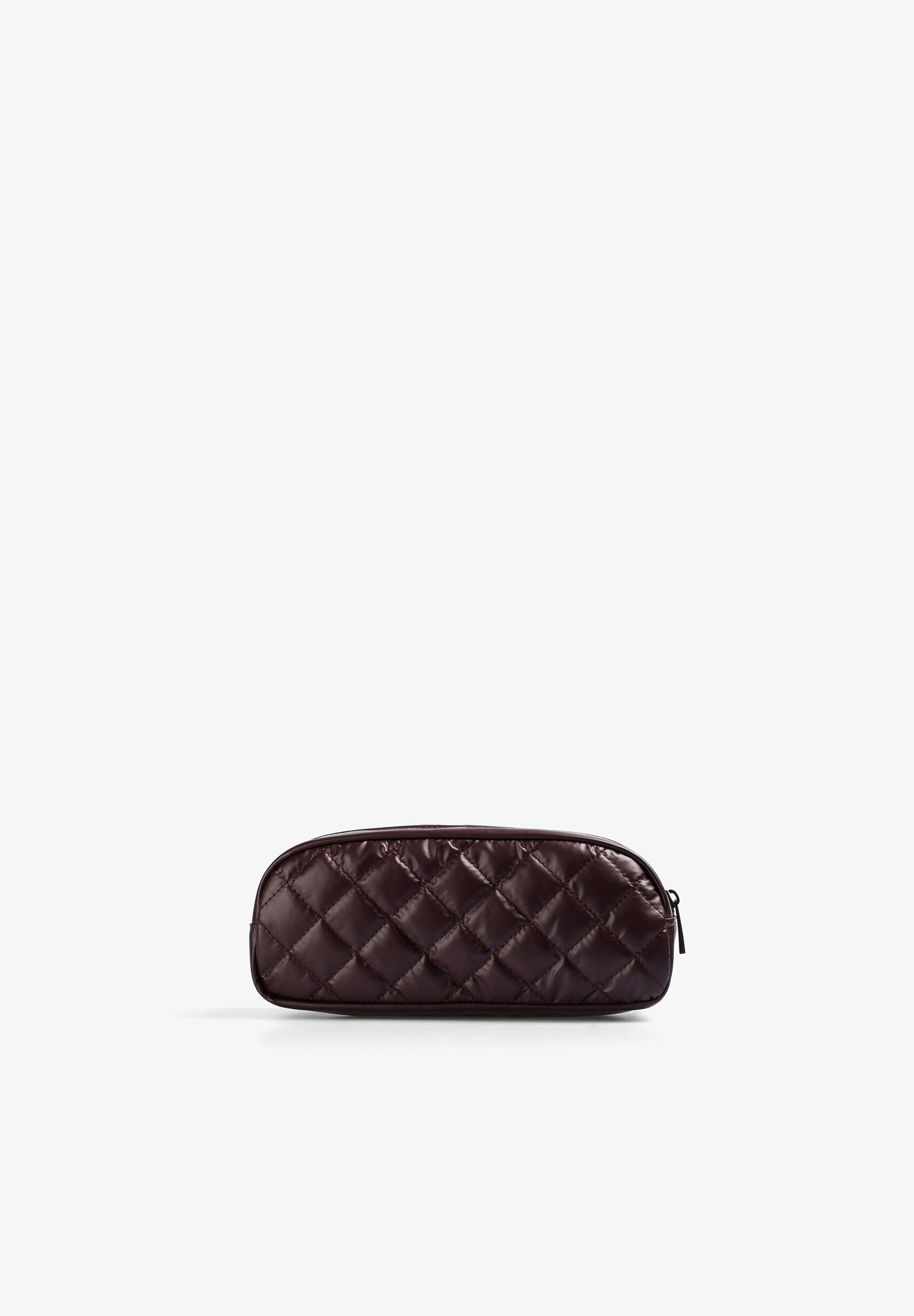 QUILTED TOILETRY BAG WITH SKULL