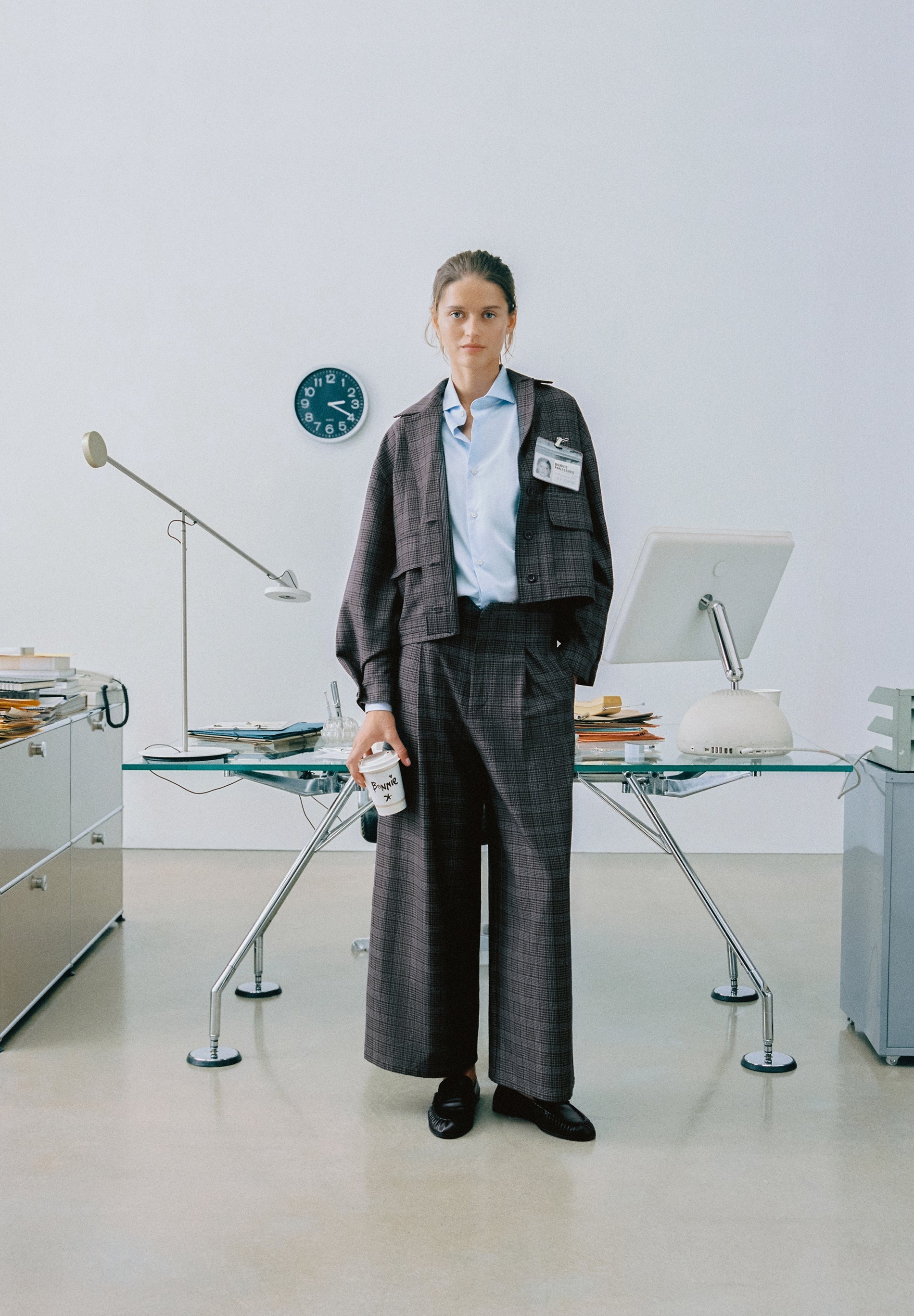 CHECKED CULOTTES