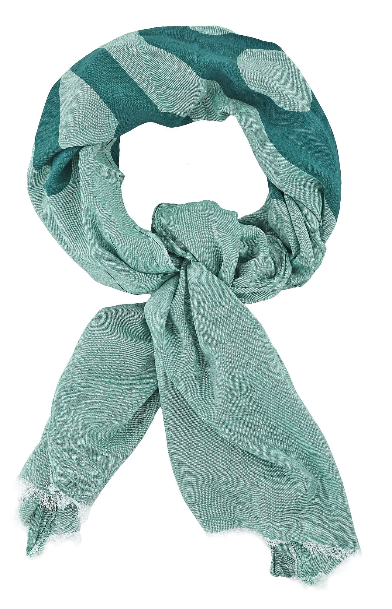 SKULL OXFORD PASHMINA GREEN