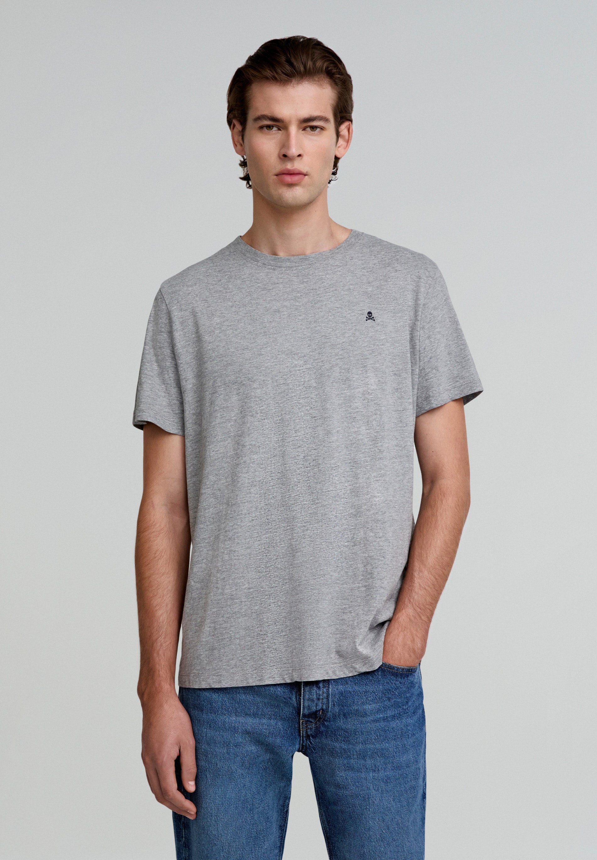 BASIC SKULL T-SHIRT
