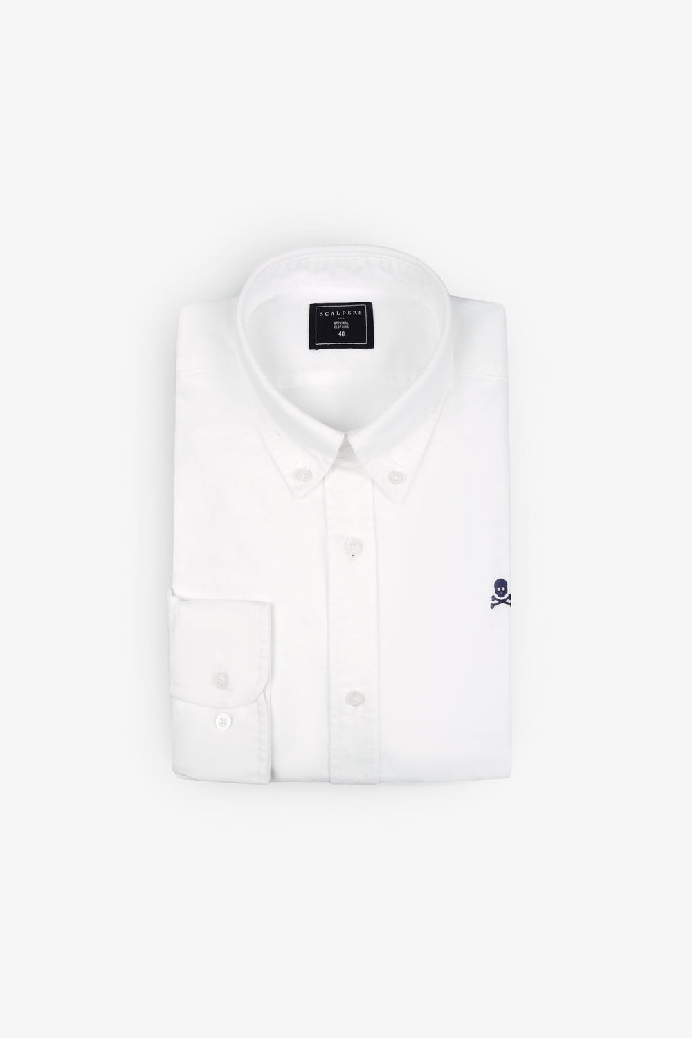 CAMISA OXFORD CALAVERA CONTRASTE - Scalpers