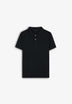 BASIC POLO SHIRT WITH SKULL DETAIL
