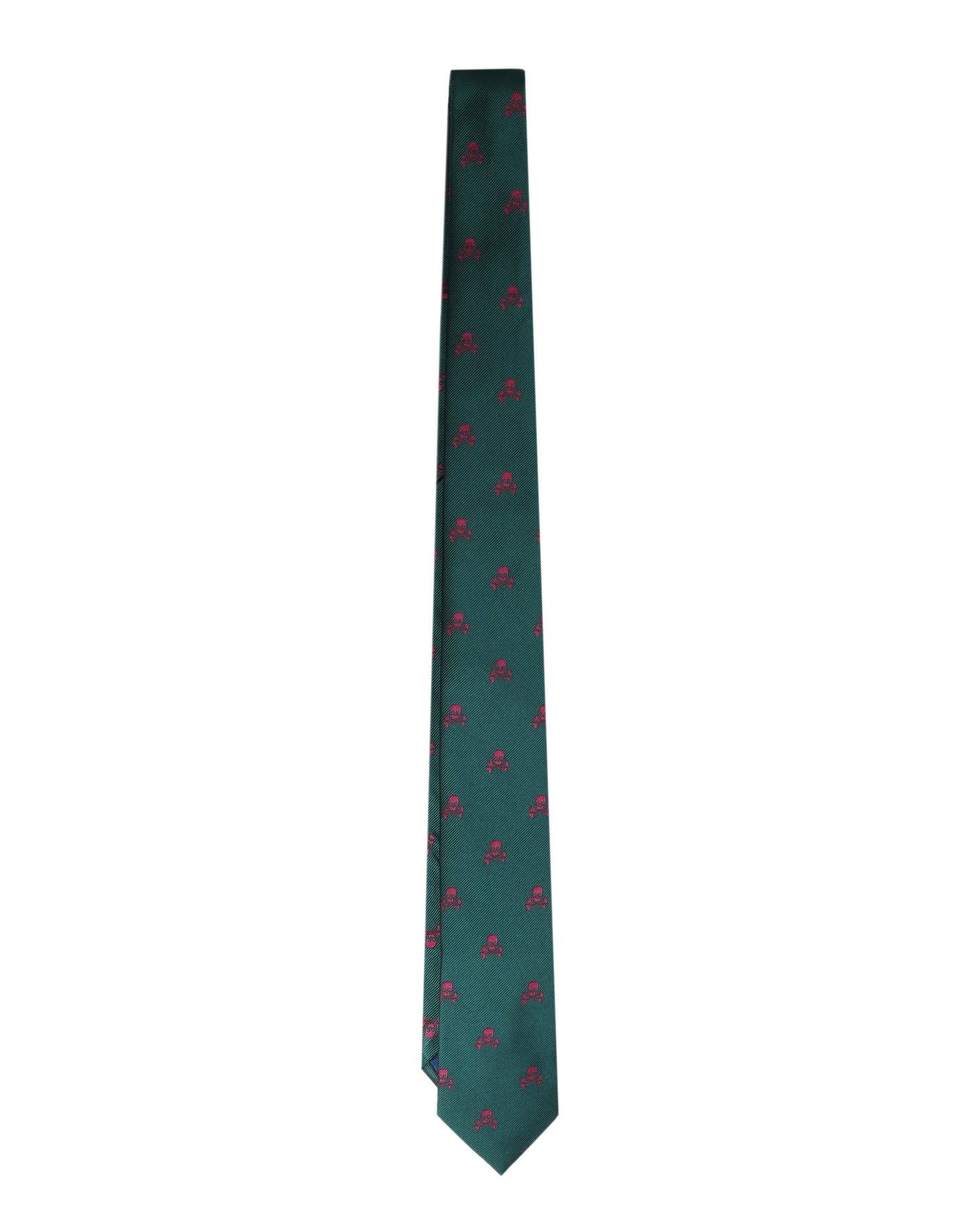 SKULL KIDS TIE GREEN