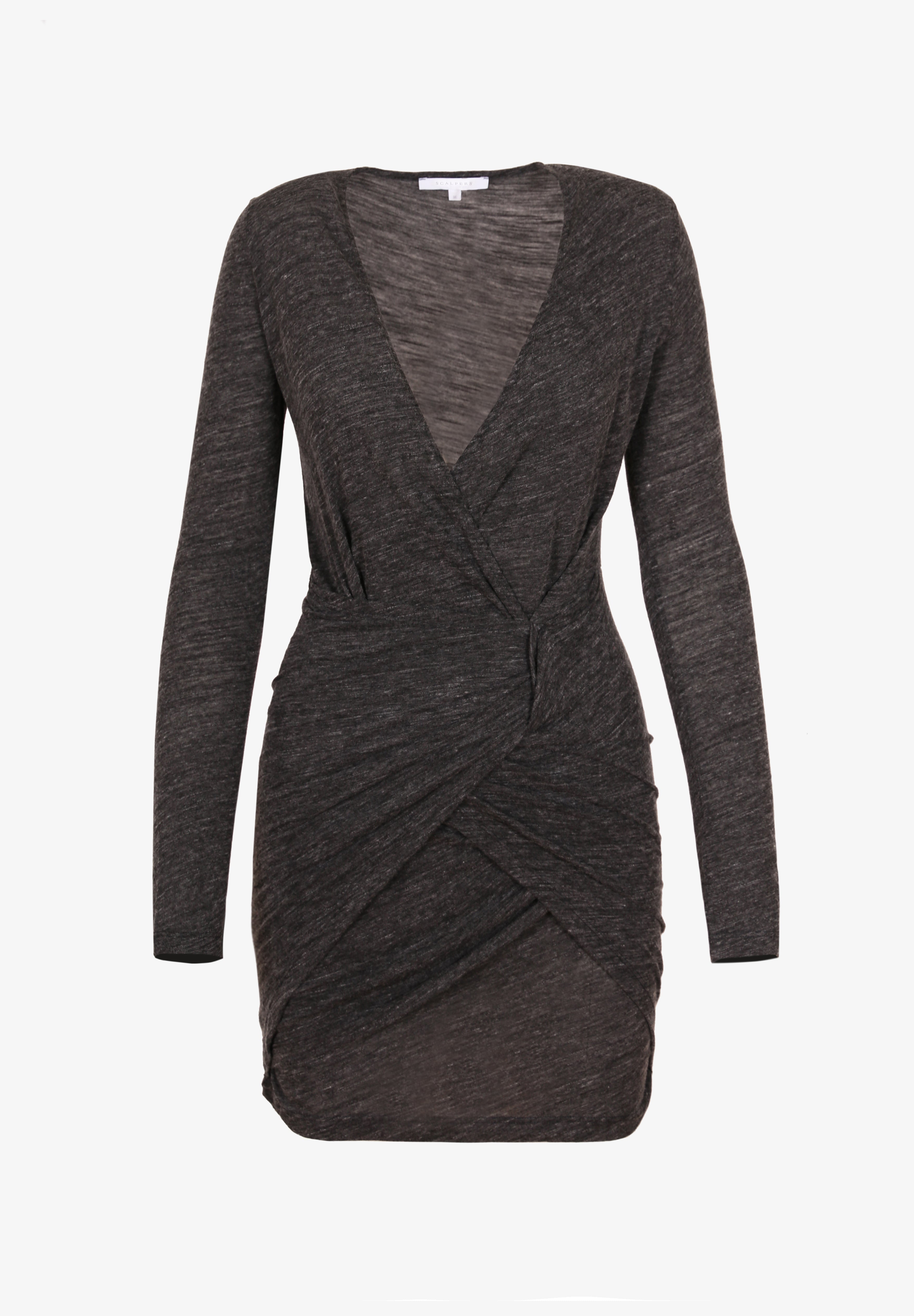 VESTIDO AJUSTADO NUDO DELANTERO