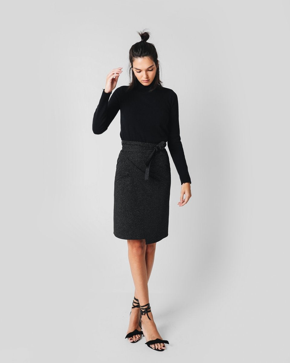 FALDA PAREO MINI LUNAR LUREX