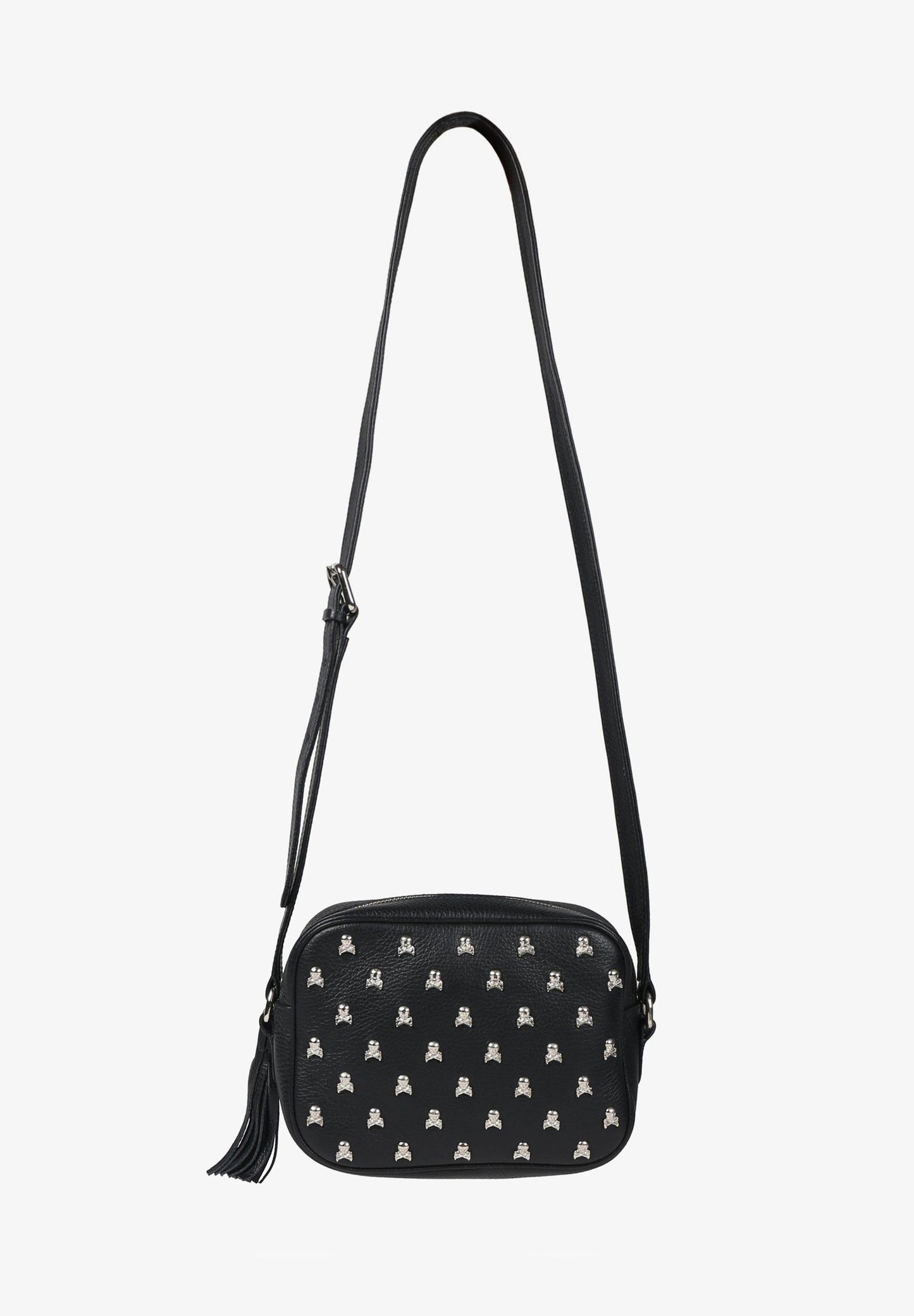 BAG WITH ALL-OVER SKULL PRINT