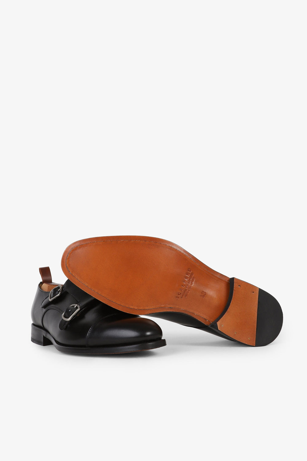 ZAPATOS DOUBLE MONK VESTIR PIEL - Scalpers