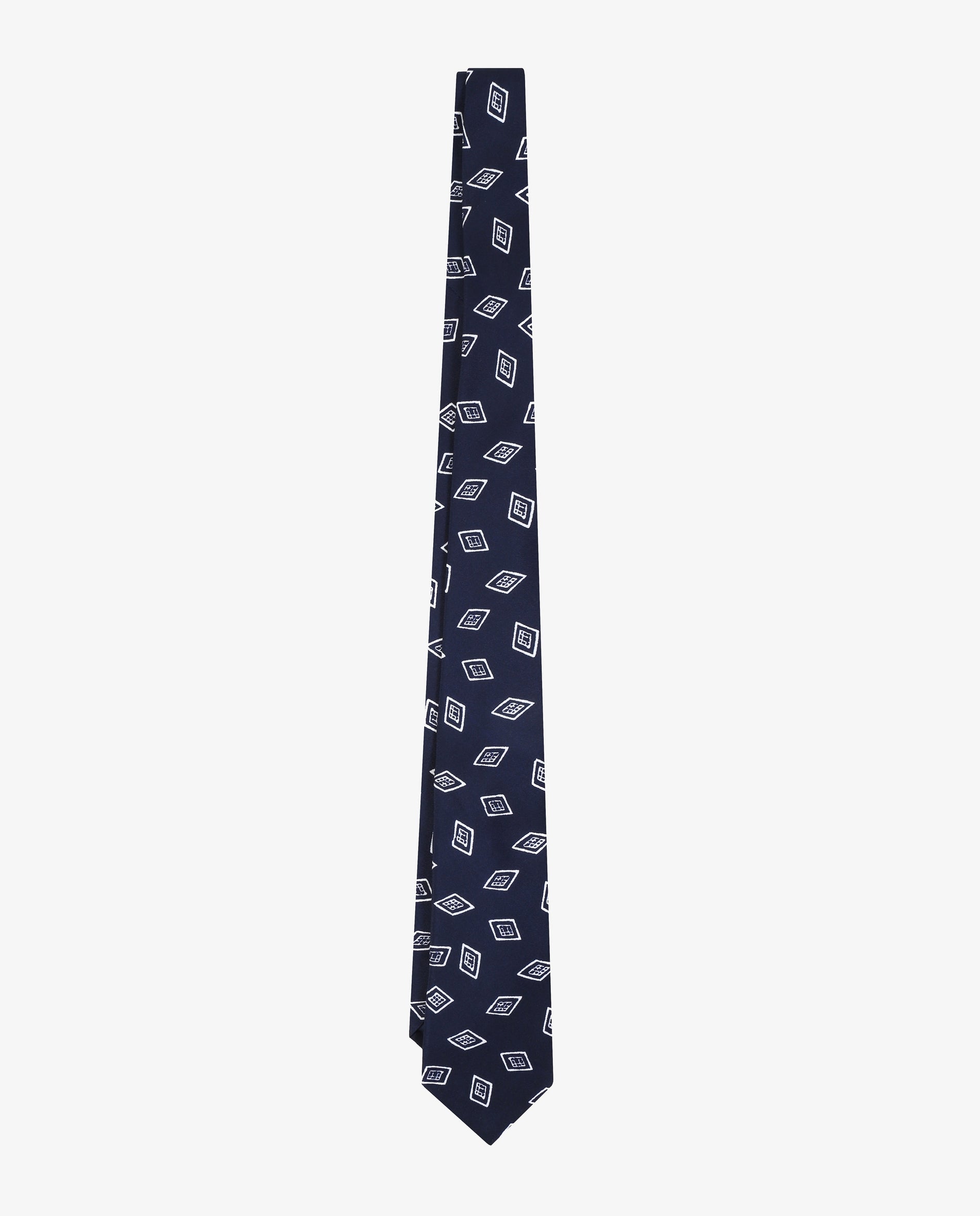 DIAMOND MOTIF TIE