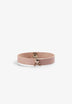 LEATHER SKULL BRACELET