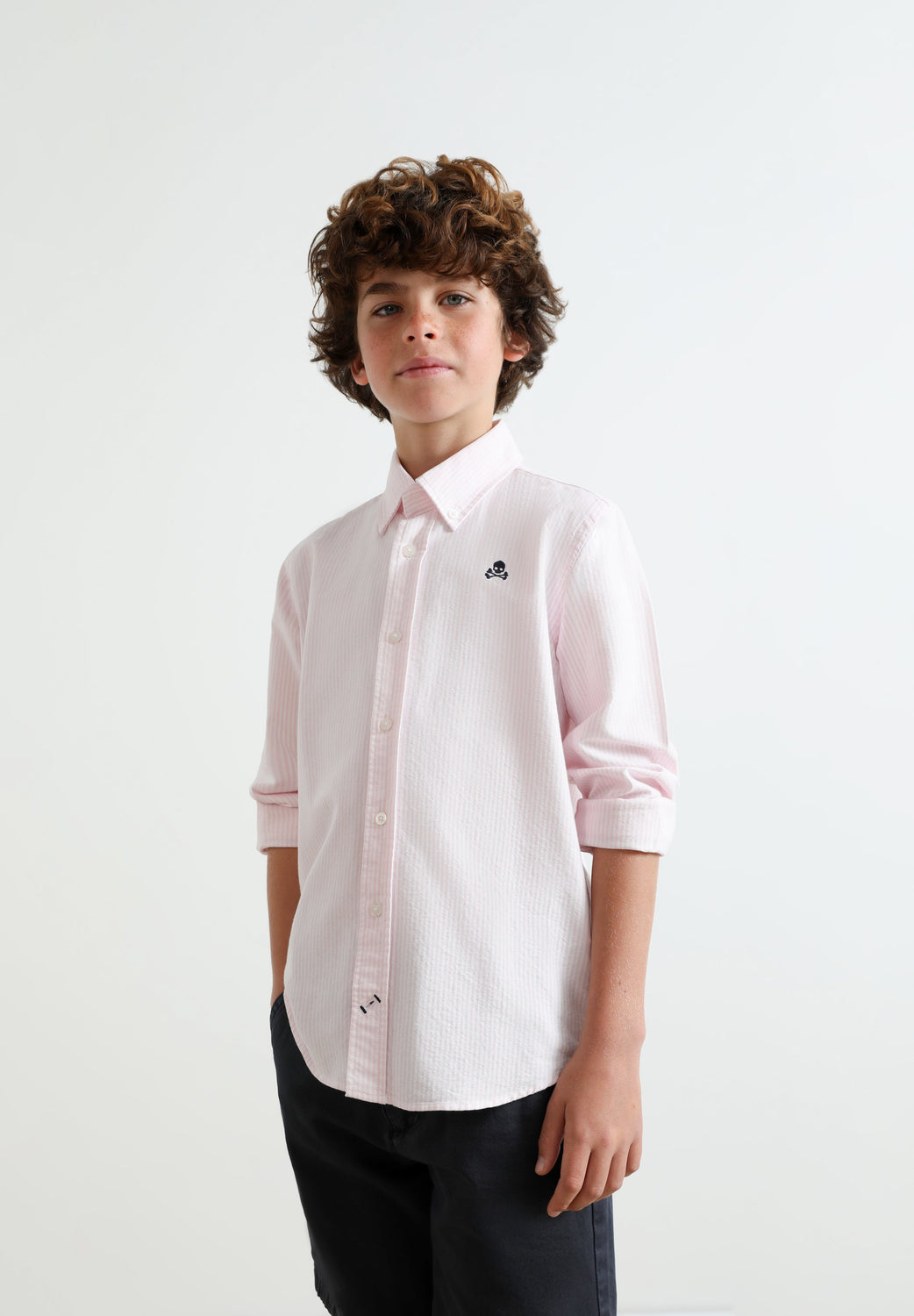 CAMISA RAYAS CALAVERA CONTRASTE - Scalpers