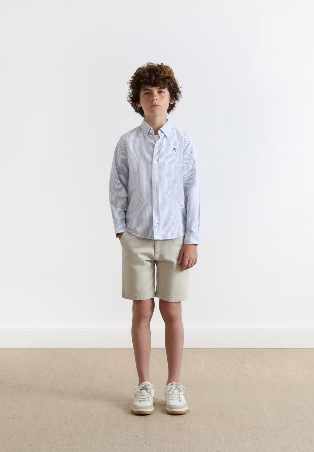 CAMISA RAYAS CALAVERA CONTRASTE - Scalpers