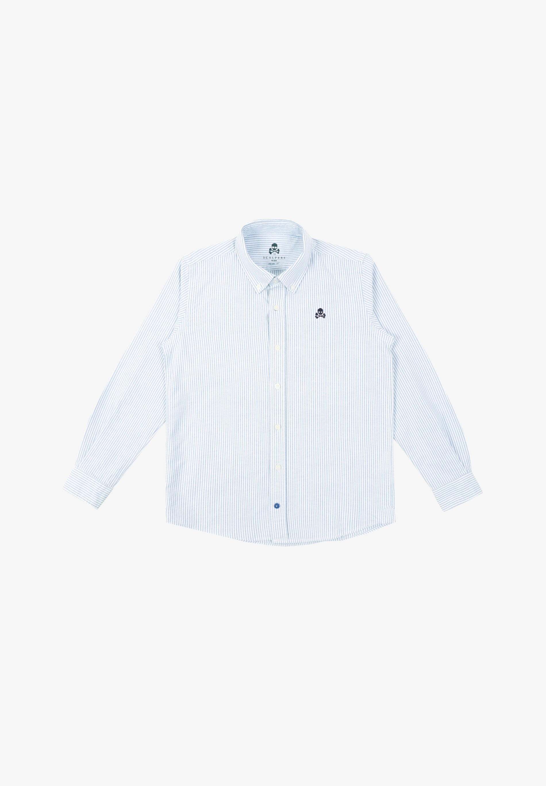 CAMISA RAYAS CALAVERA CONTRASTE - Scalpers