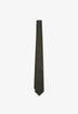 SKULL PRINT SILK TIE