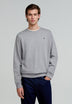 BASIC SWEATSHIRT WITH CONTRAST EMBROIDERY
