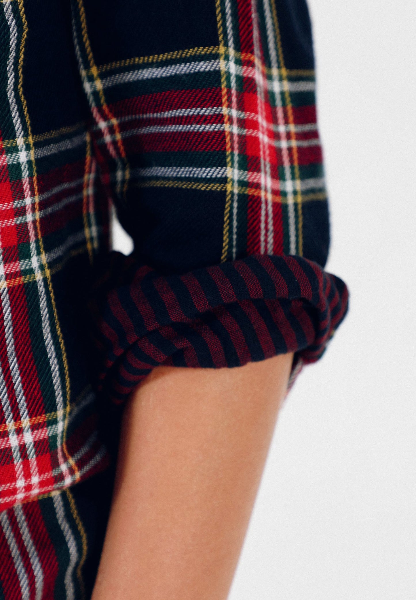 CAMISA TARTÁN DOBLE ESTAMPADO