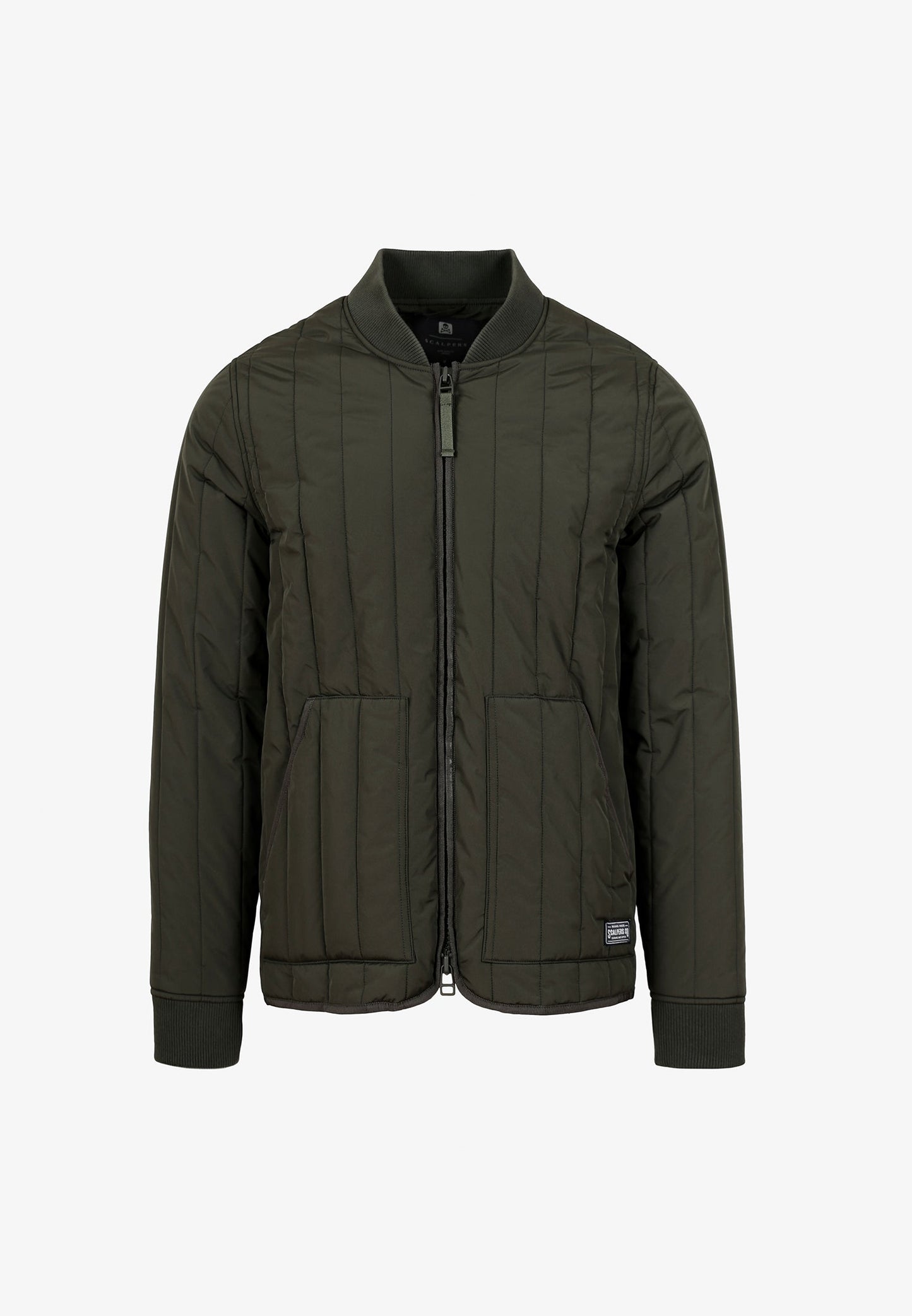 CHAQUETA ACOLCHADA CUELLO RIB