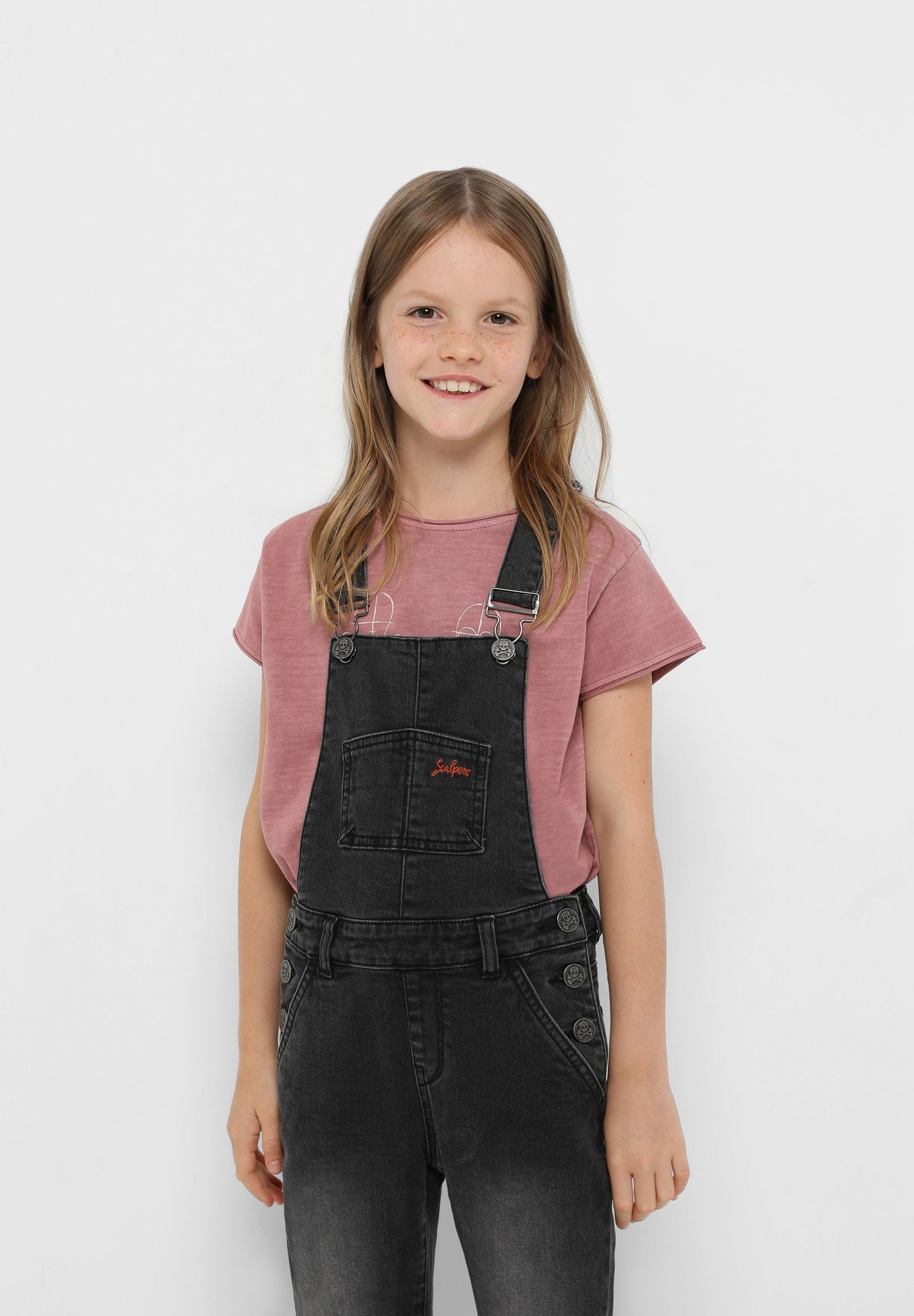 DENIM DUNGAREES