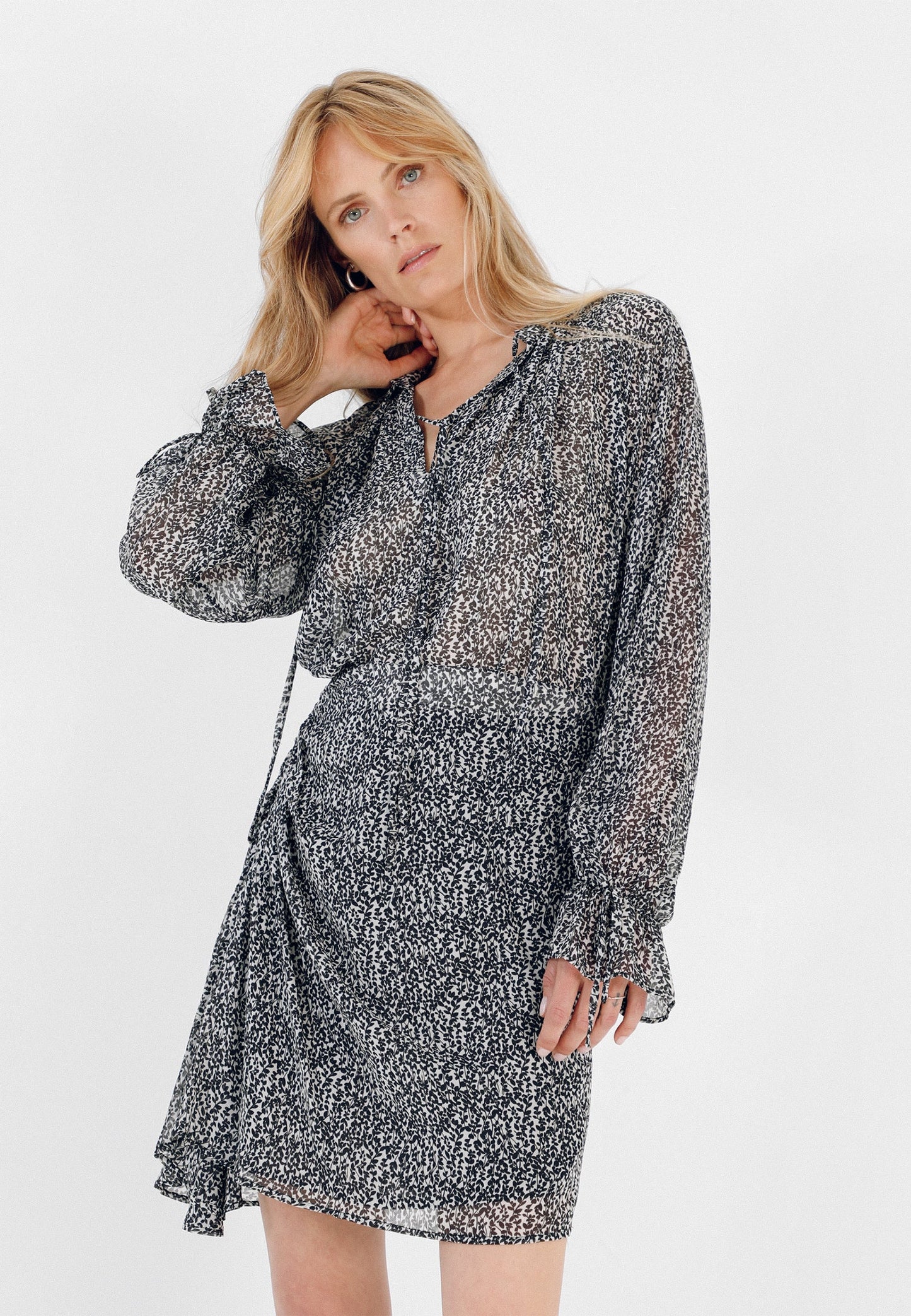 FALDA FRUNCE LATERAL