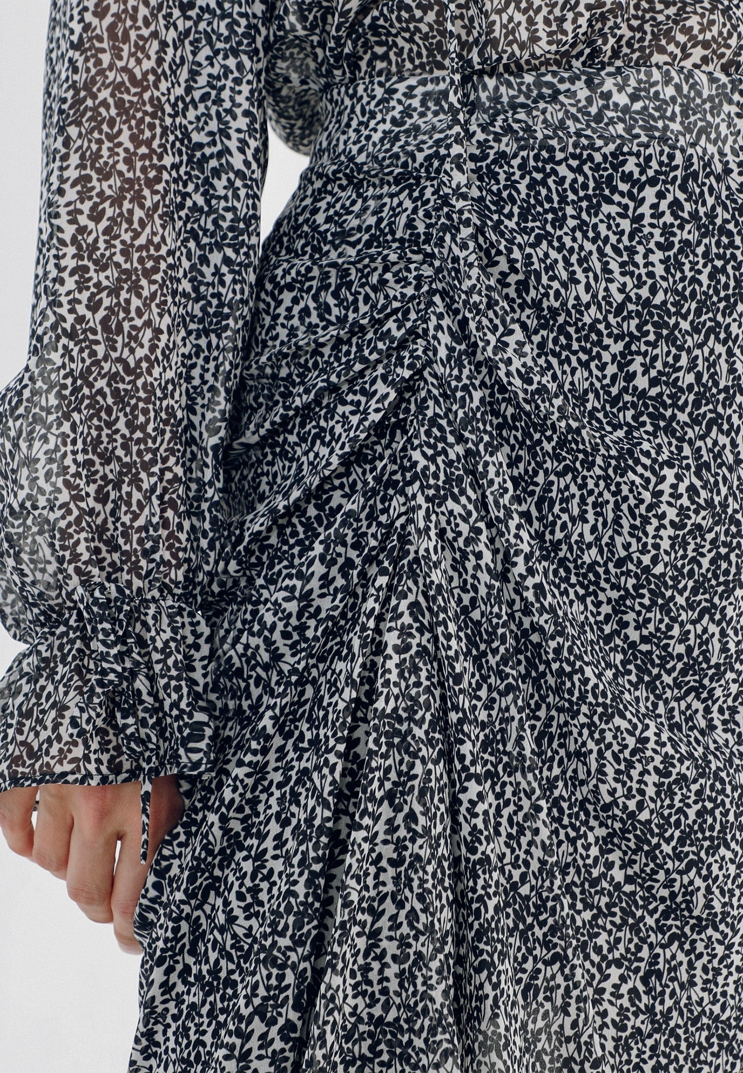 FALDA FRUNCE LATERAL