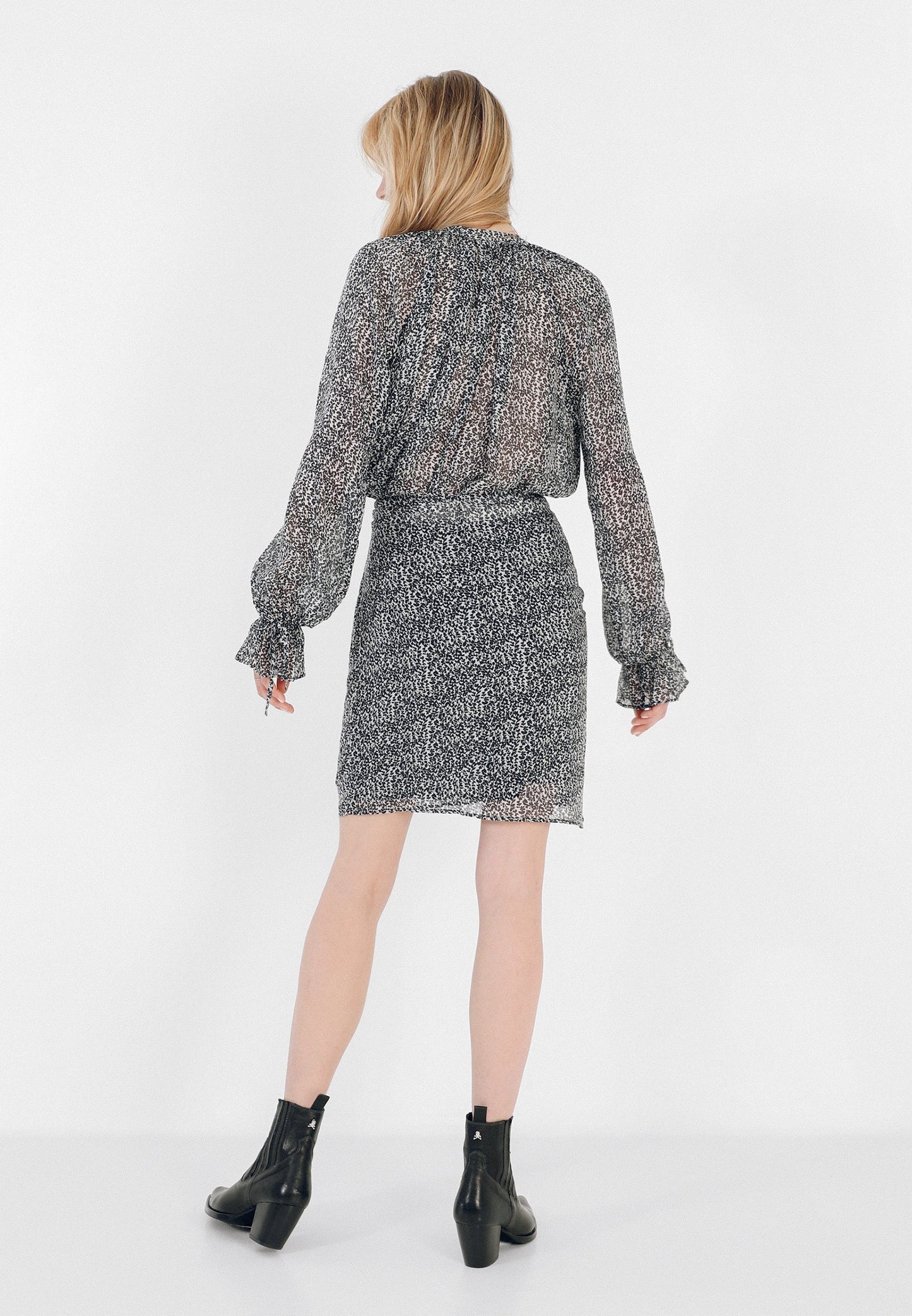 FALDA FRUNCE LATERAL