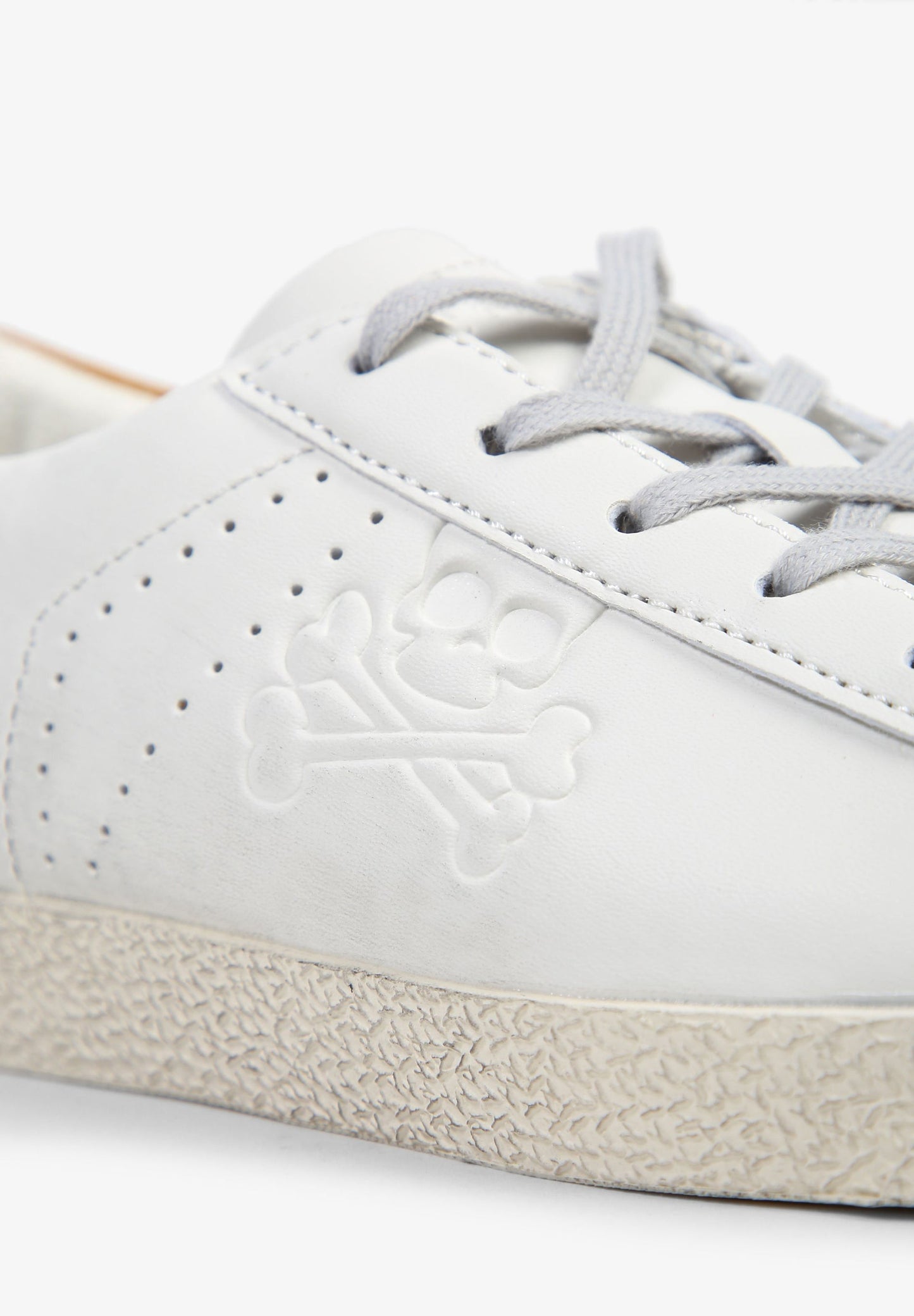 AGED LOW TOP SNEAKERS