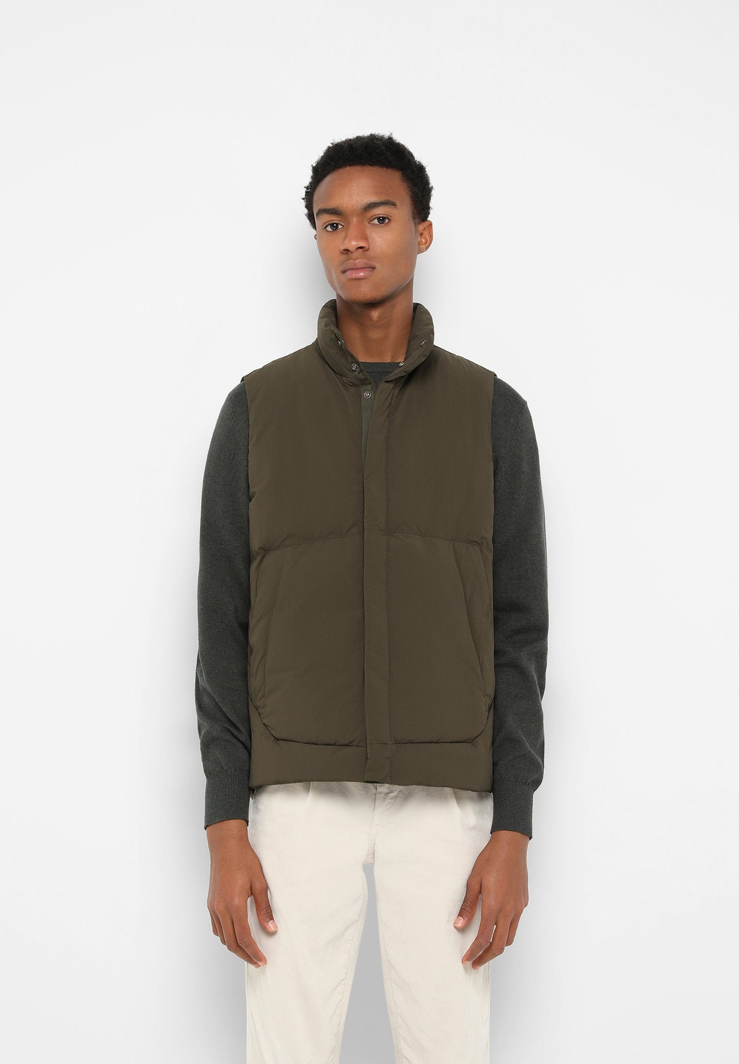 WATER-REPELLENT QUILTED WAISTCOAT