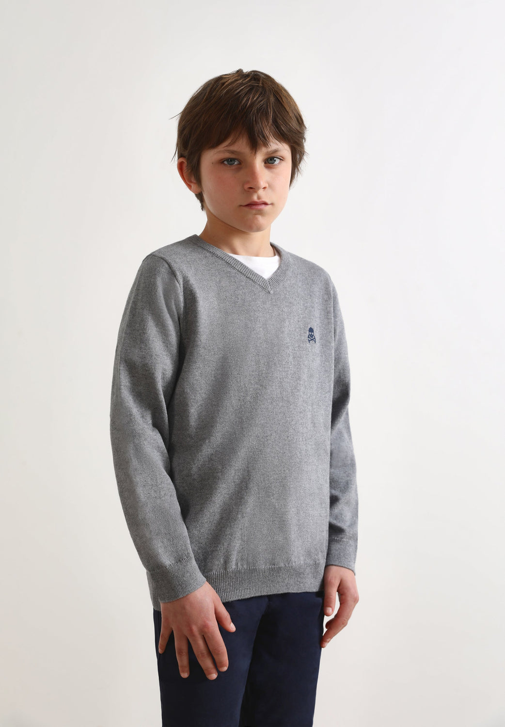 JERSEY BÁSICO BORDADO ALGODÓN - Scalpers